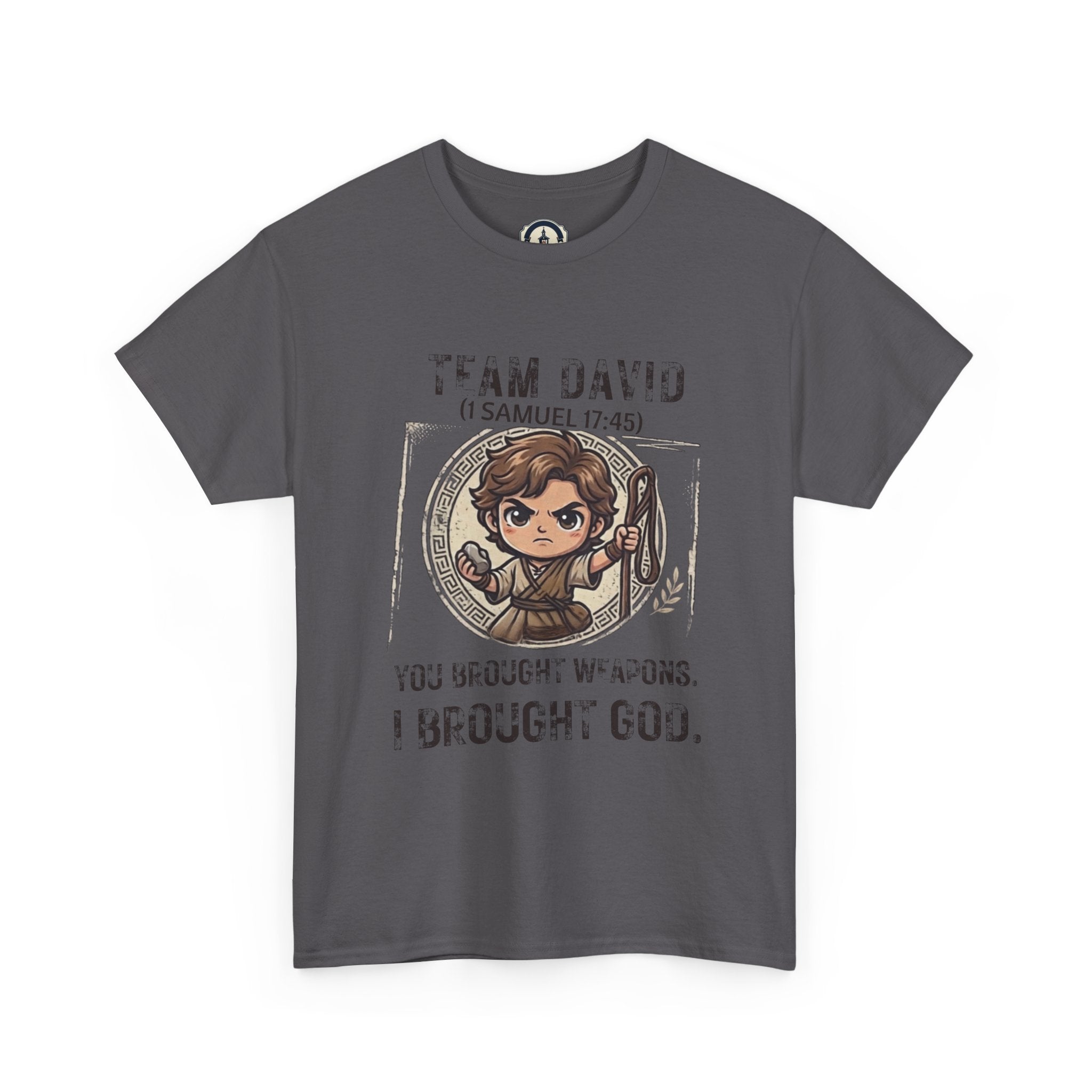 TEAM DAVID // "I Brought God" Underdog Graphic Tee