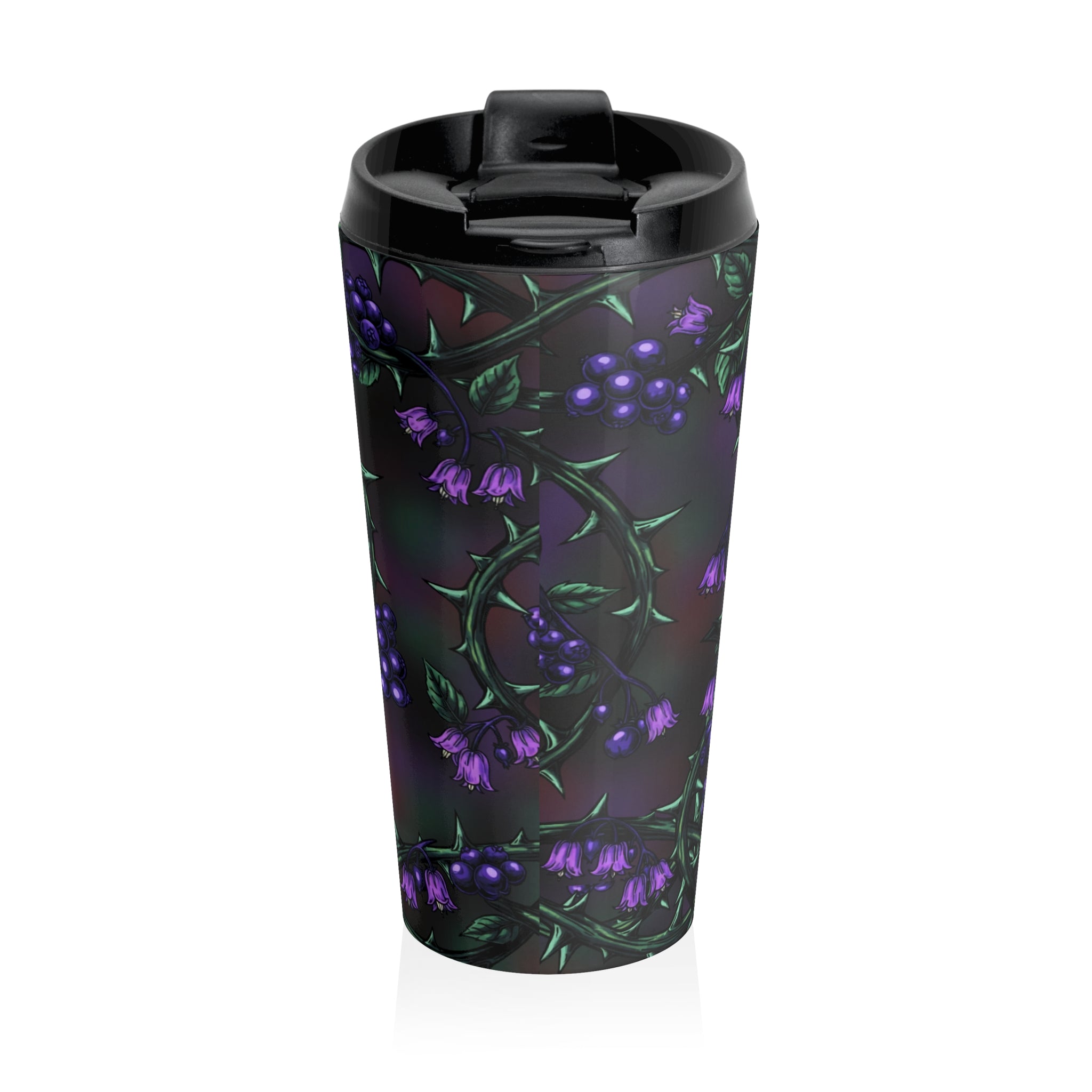 Sometimes the Lord Himself Needs Space From Us” – Ezekiel 36:17 Gothic Nightshade Tumbler | Sassy Christian Roast Cup