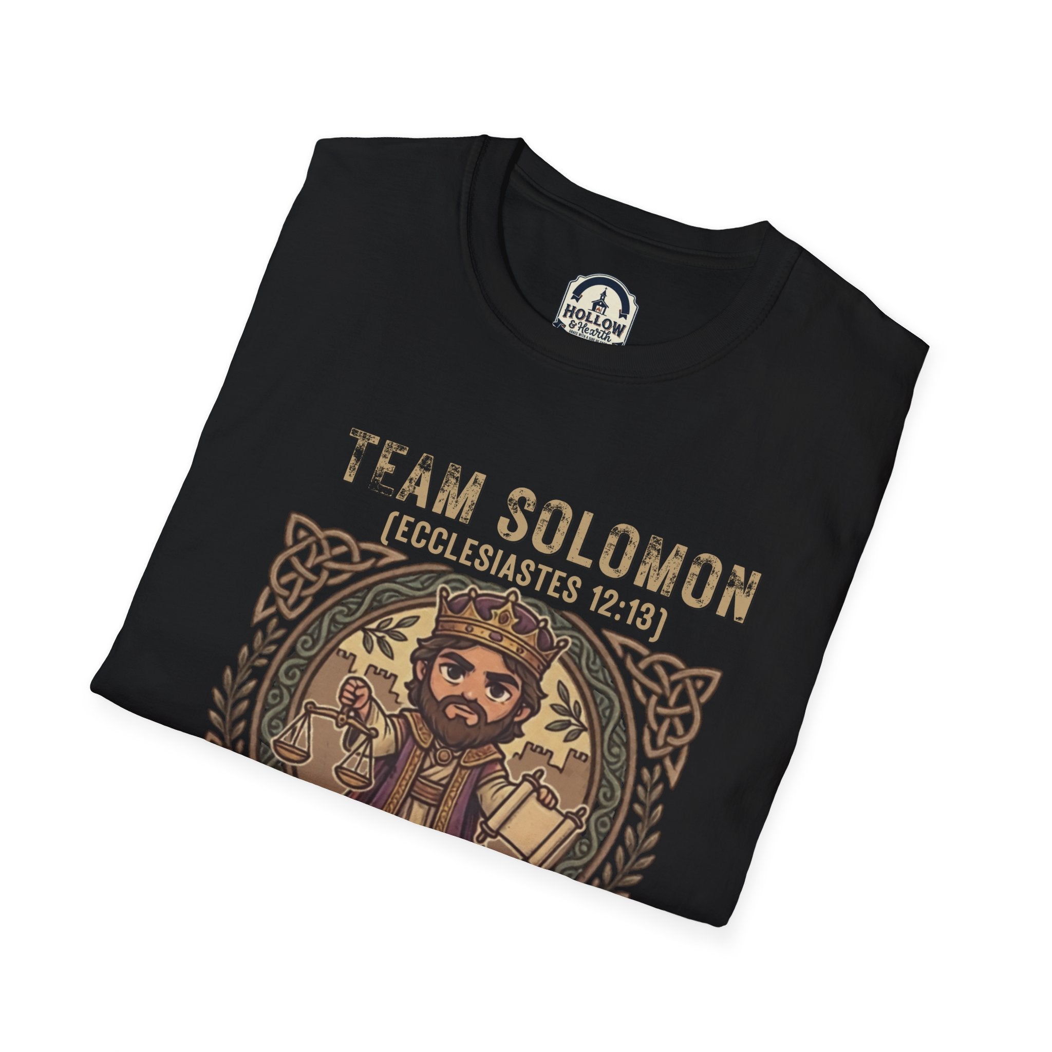 Team Solomon T-Shirt — "It Is Actually That Simple" (Ecclesiastes 12:13) Christian Tee