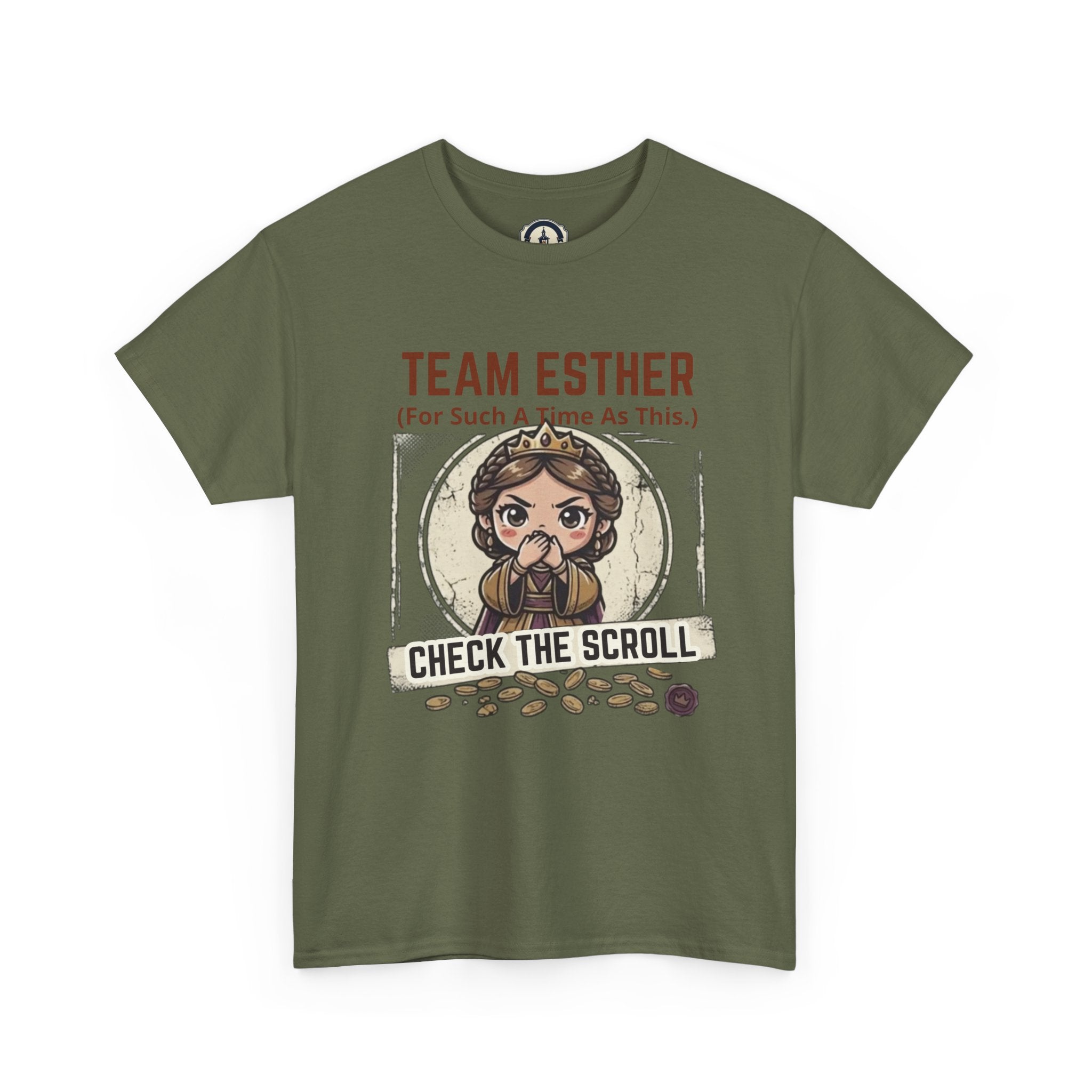 TEAM ESTHER // "Check the Scroll" Graphic Tee