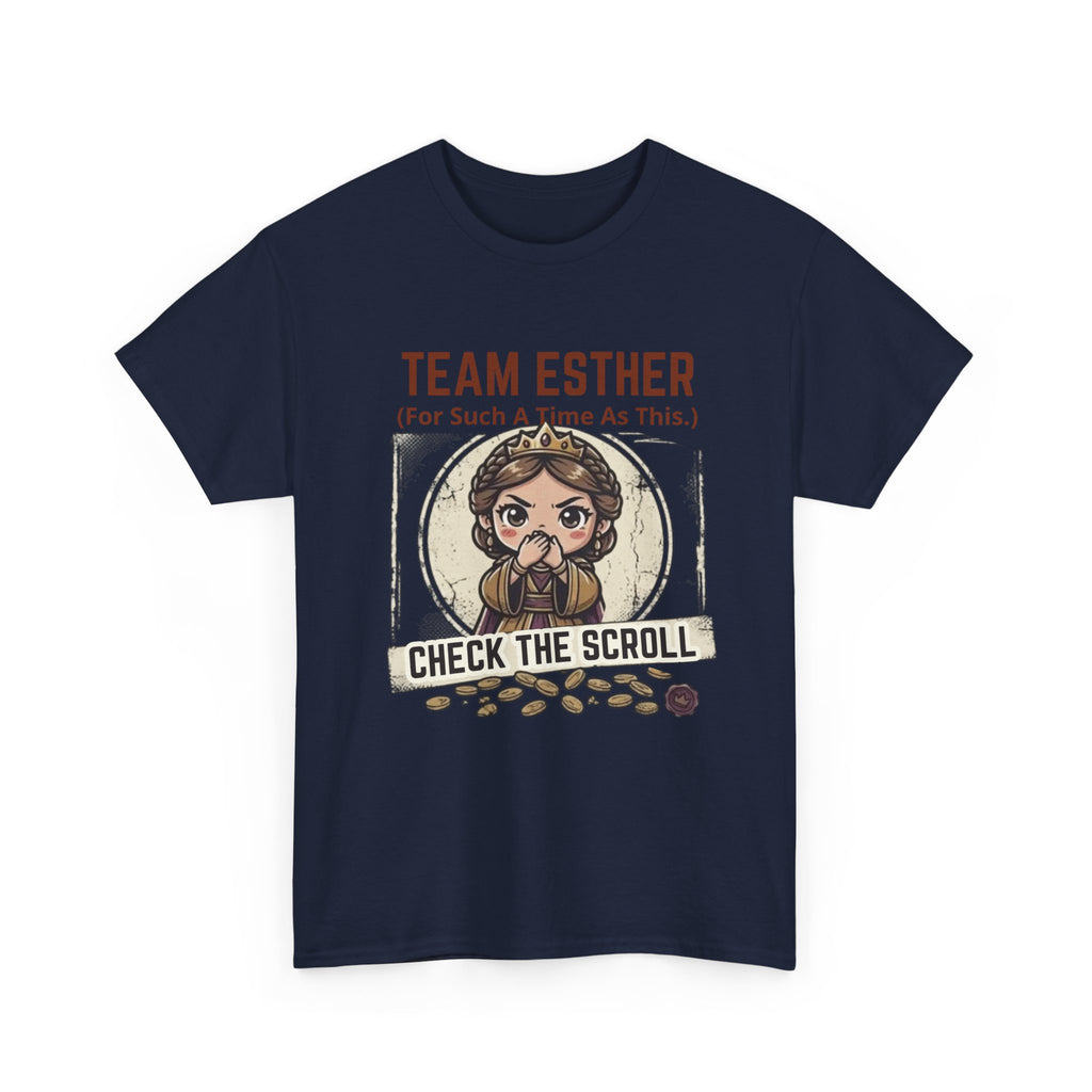 TEAM ESTHER // "Check the Scroll" Graphic Tee