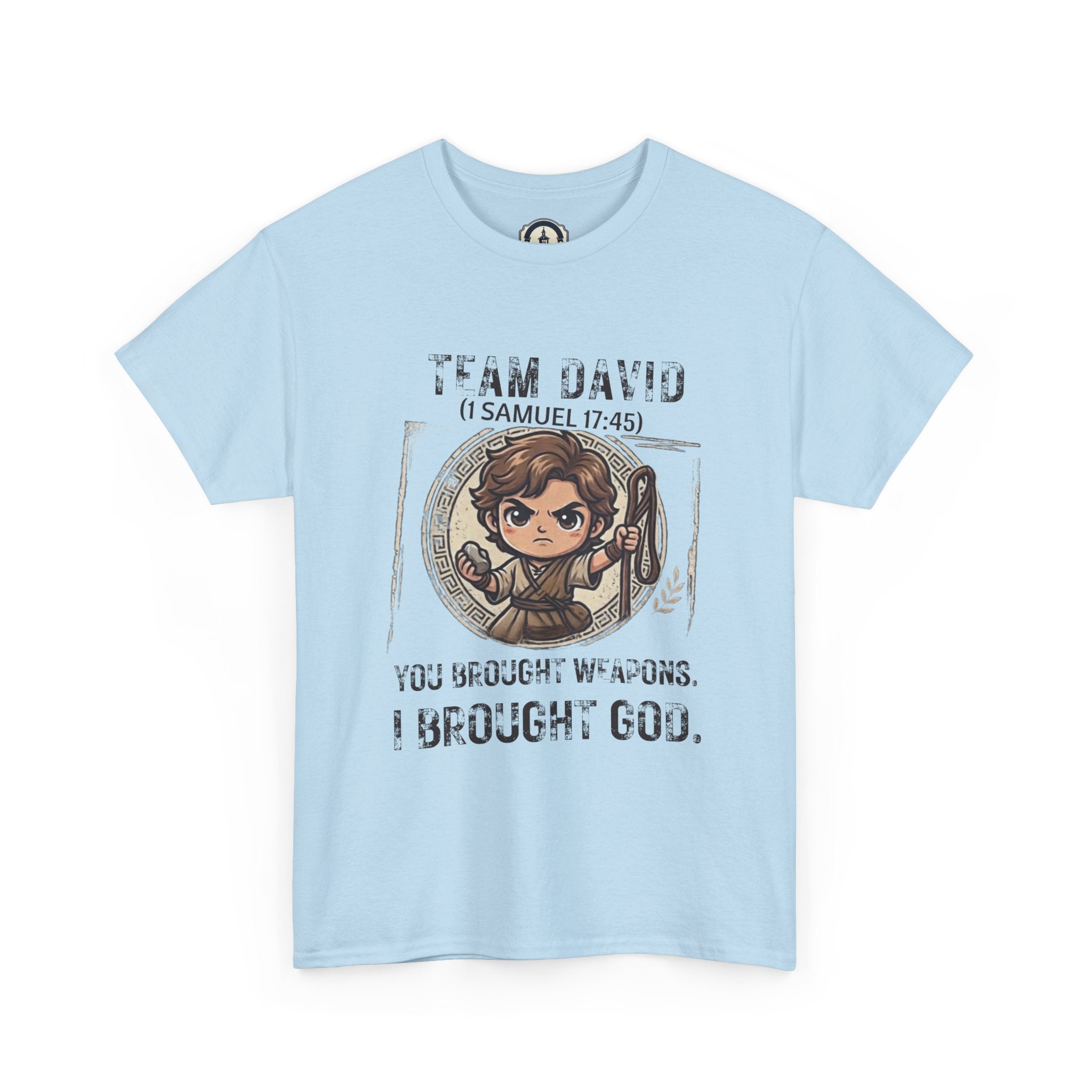 TEAM DAVID // "I Brought God" Underdog Graphic Tee