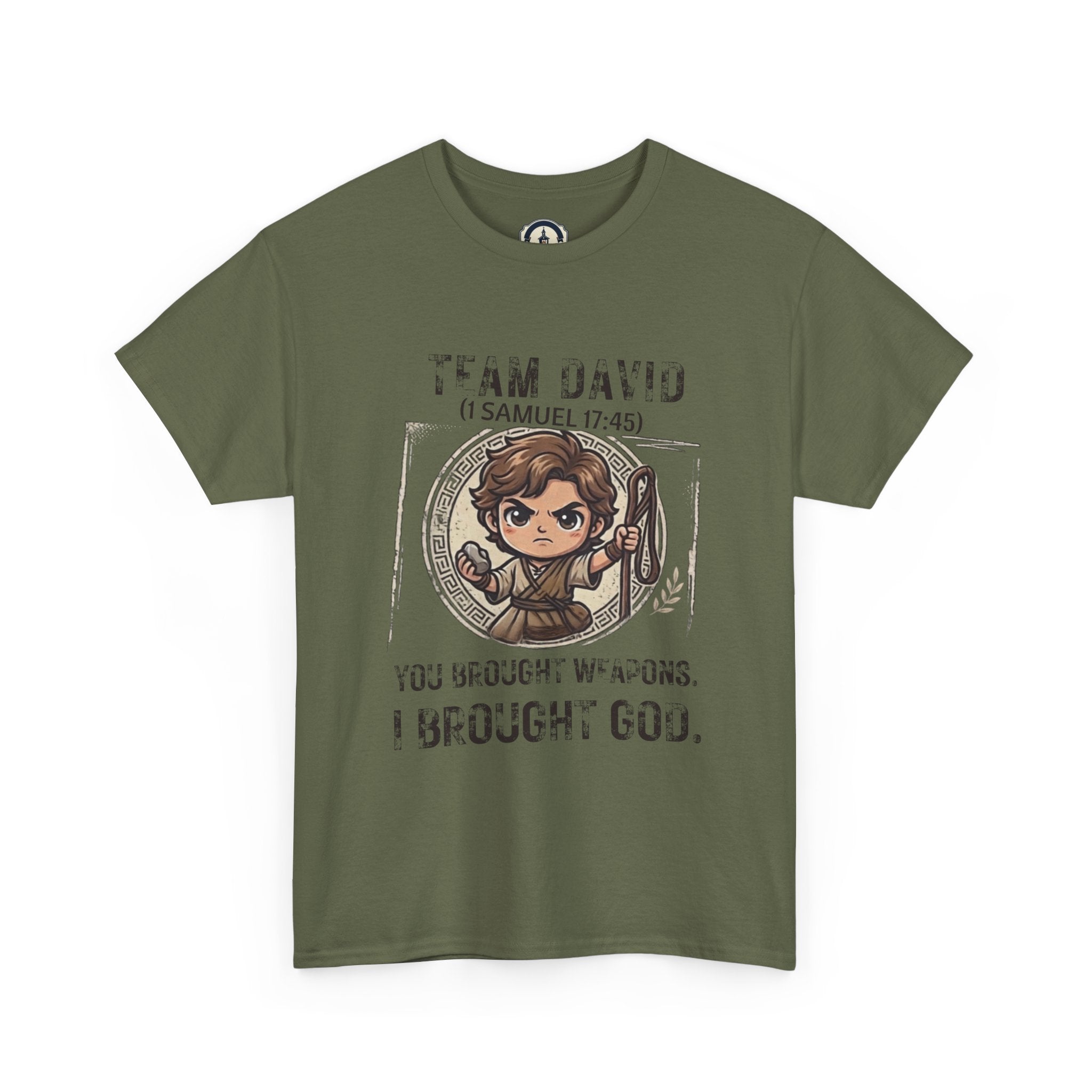 TEAM DAVID // "I Brought God" Underdog Graphic Tee