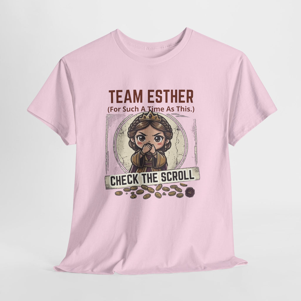 TEAM ESTHER // "Check the Scroll" Graphic Tee