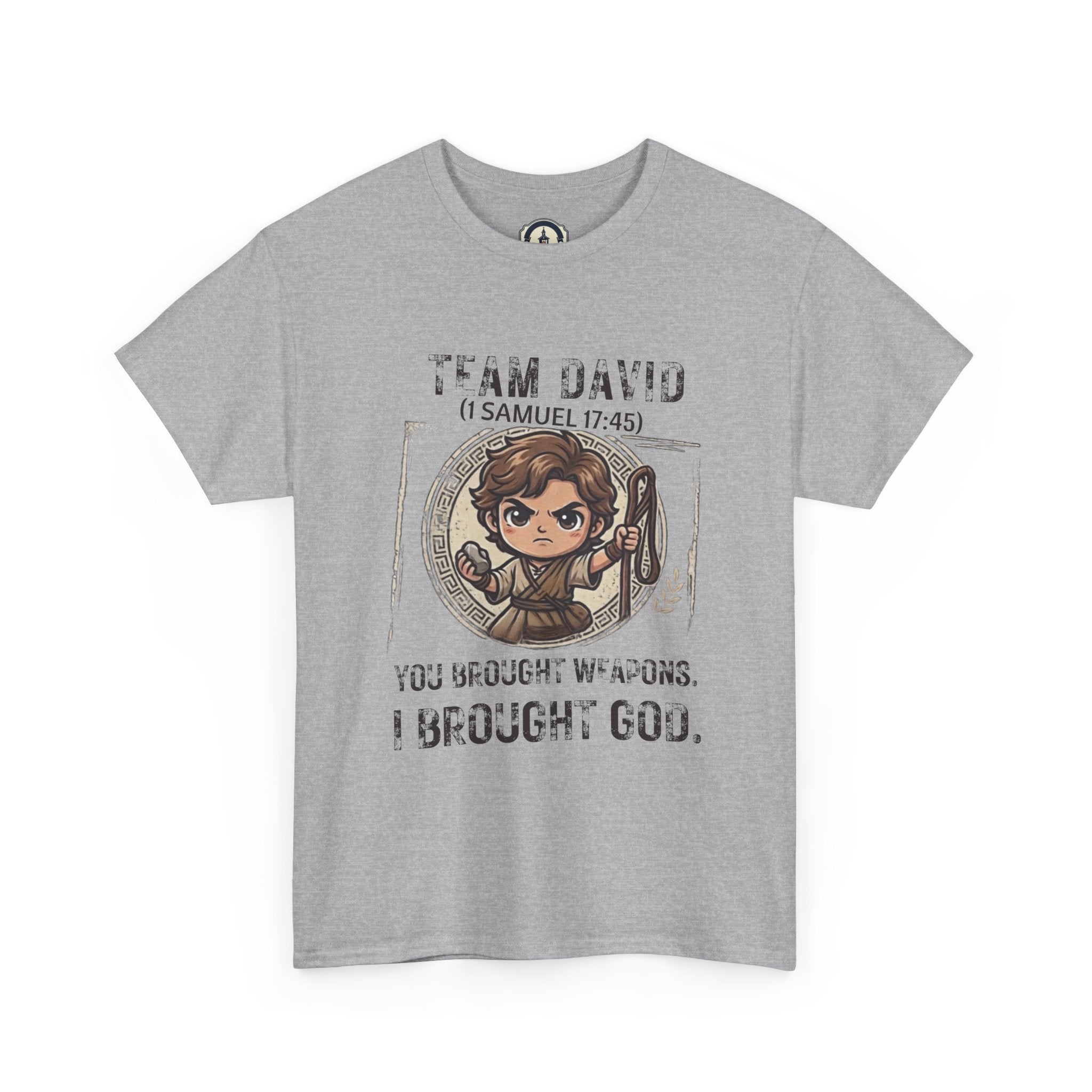 TEAM DAVID // "I Brought God" Underdog Graphic Tee