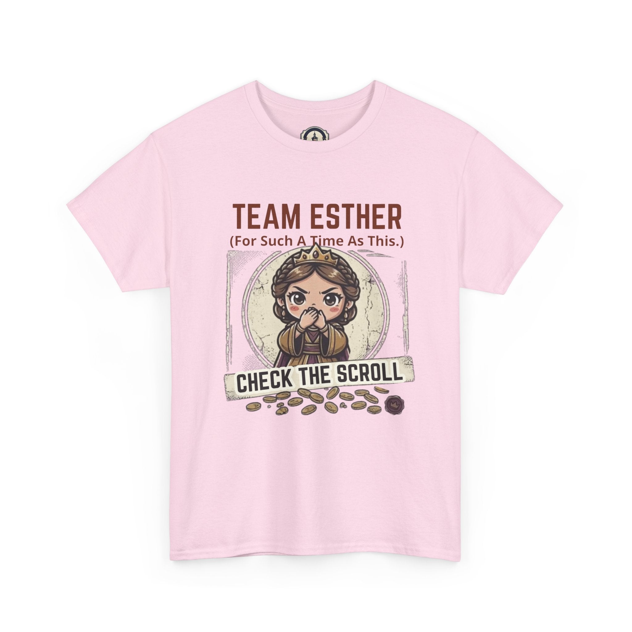 TEAM ESTHER // "Check the Scroll" Graphic Tee