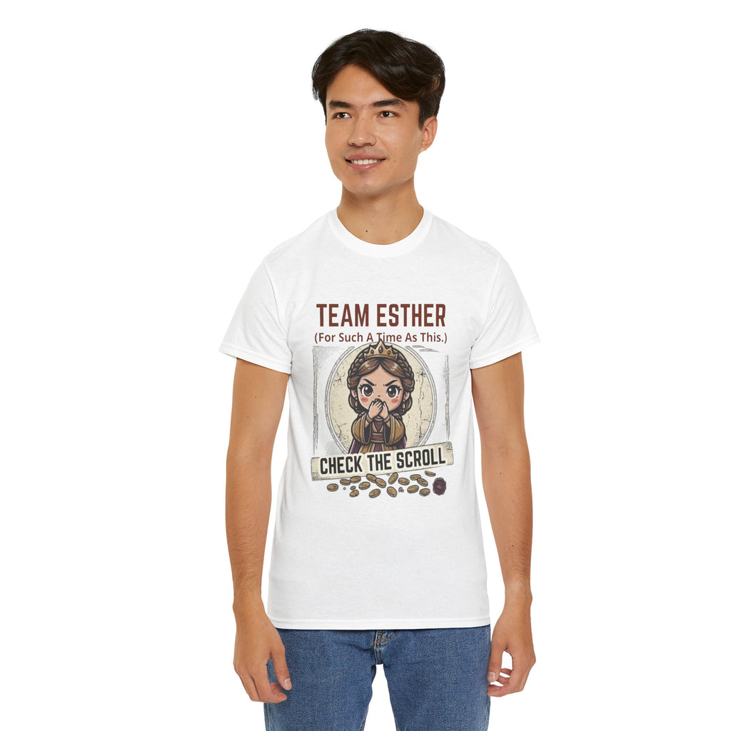 TEAM ESTHER // "Check the Scroll" Graphic Tee