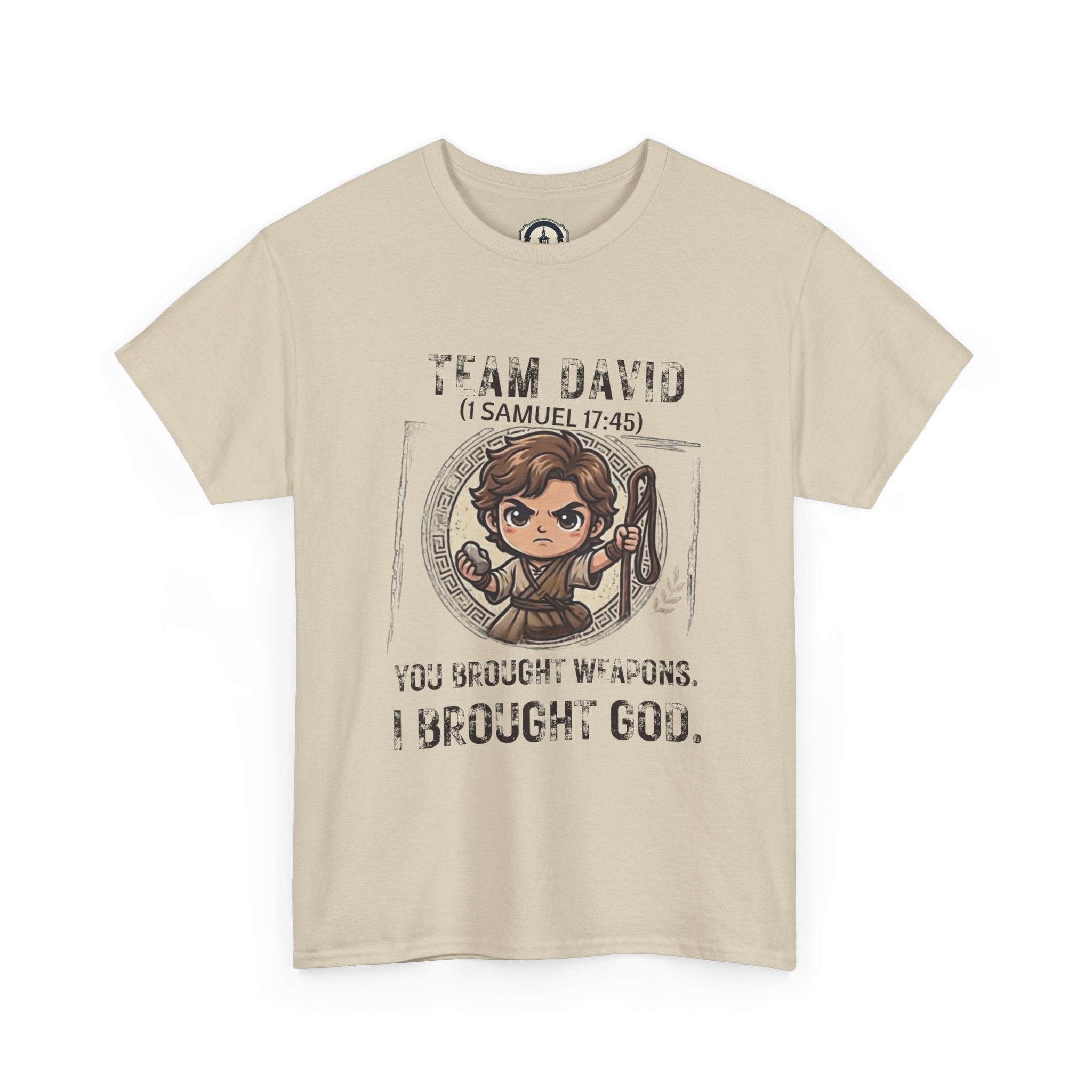 TEAM DAVID // "I Brought God" Underdog Graphic Tee
