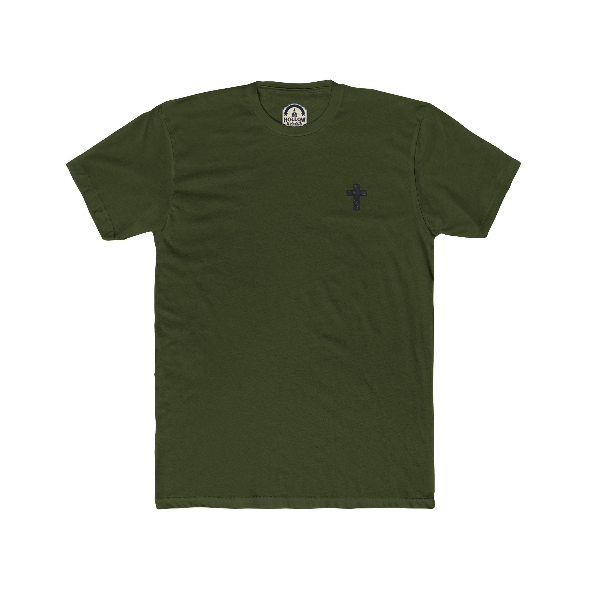 Plant Drama Christian T‑Shirt — “Do Not Be Deceived. (Galatians 6:7) Plant Drama. Harvest Consequences.” Crew Tee