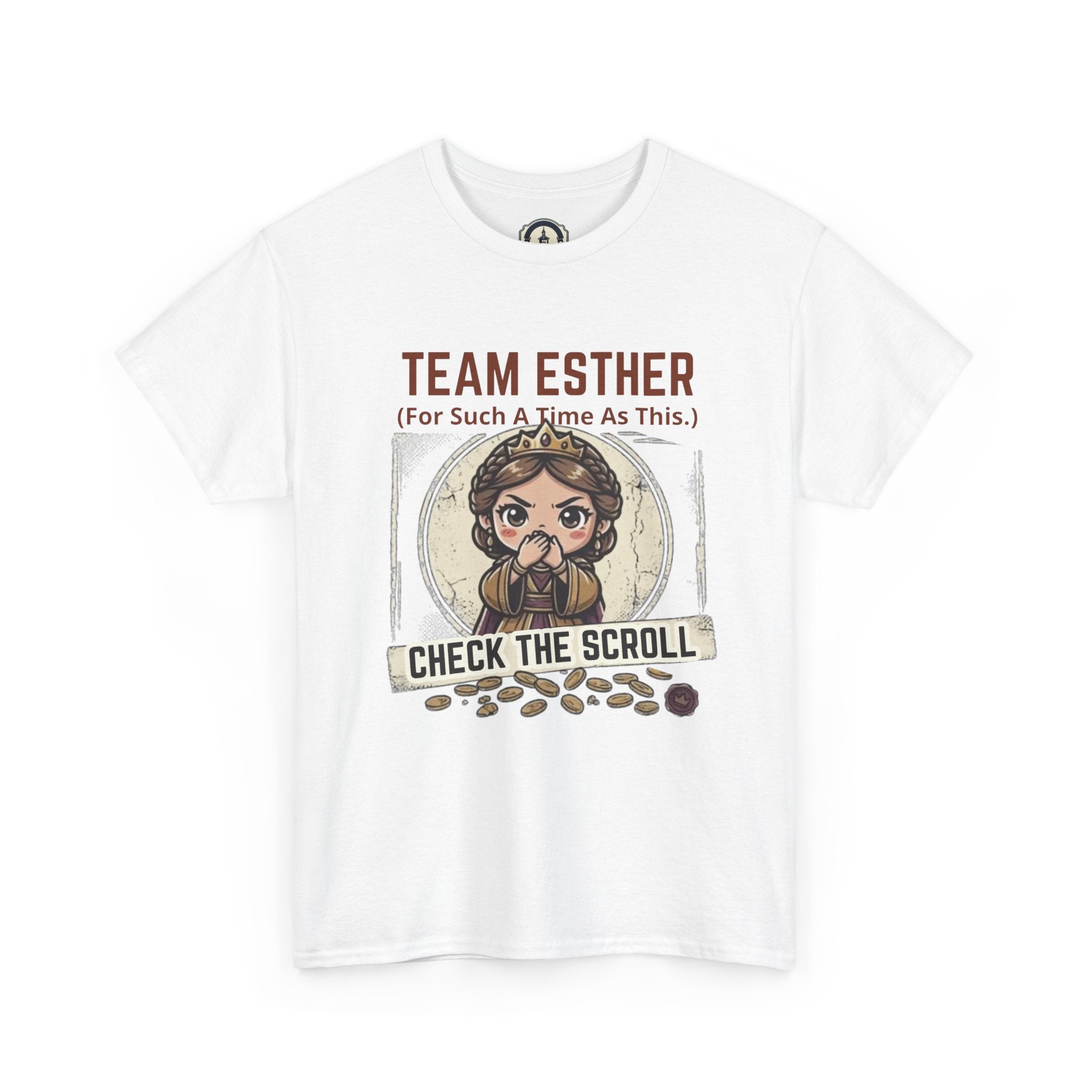 TEAM ESTHER // "Check the Scroll" Graphic Tee