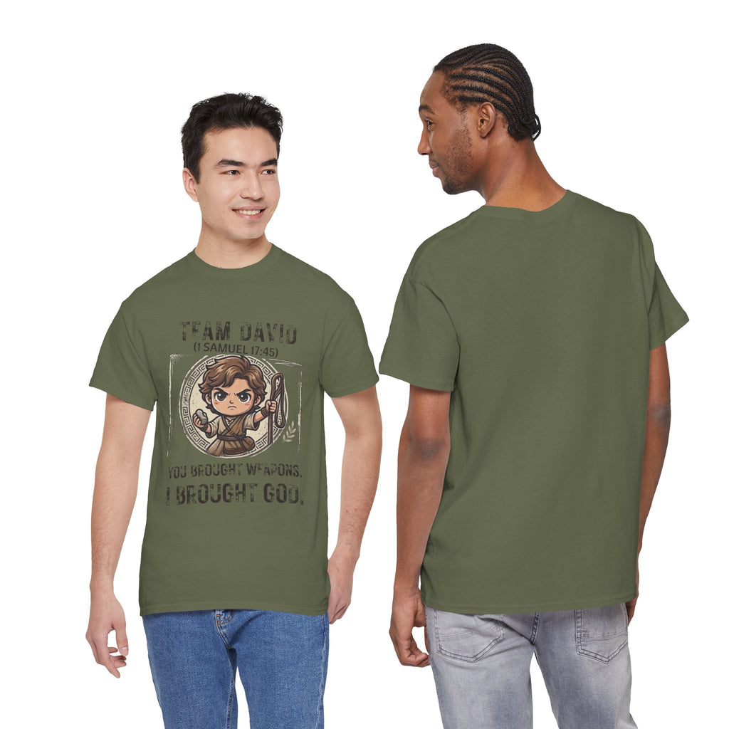 TEAM DAVID // "I Brought God" Underdog Graphic Tee