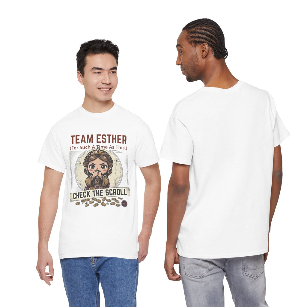 TEAM ESTHER // "Check the Scroll" Graphic Tee