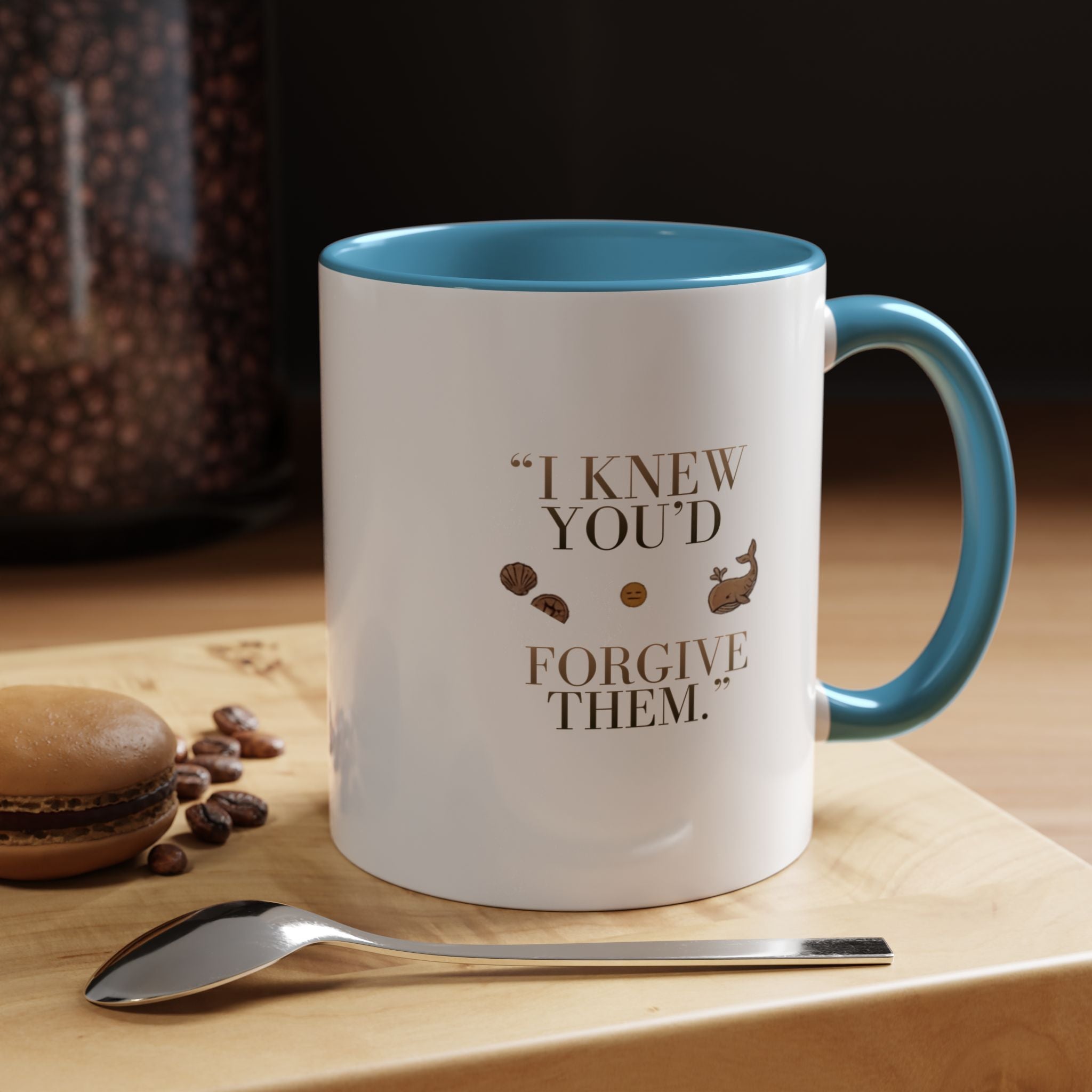 Team Jonah Chibi Bible Mug — 'I Knew You'd Forgive Them' Funny Christian Gift (11/15oz)