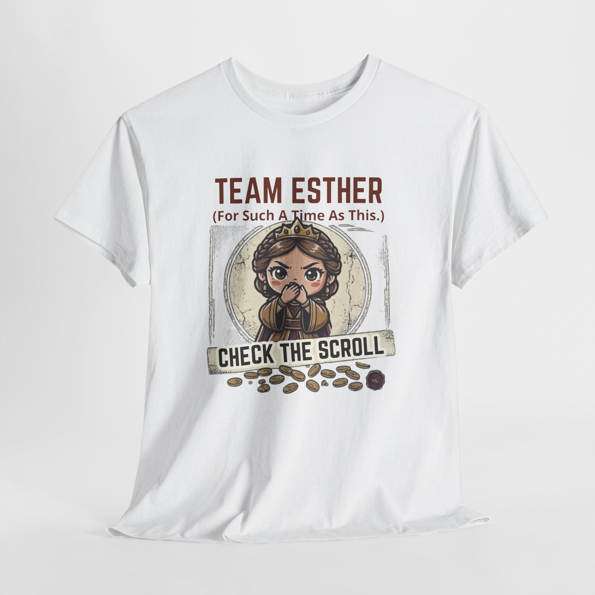 TEAM ESTHER // "Check the Scroll" Graphic Tee