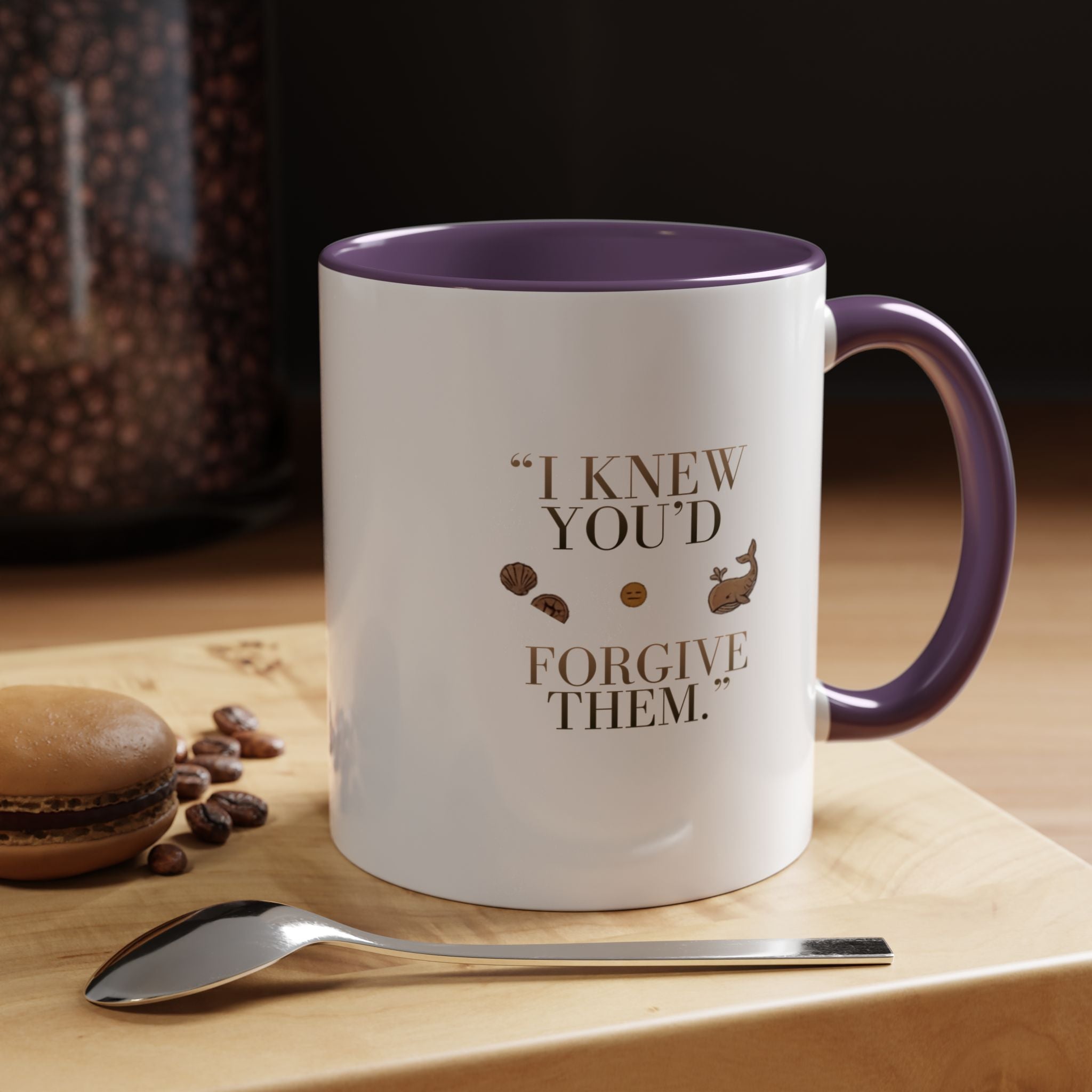 Team Jonah Chibi Bible Mug — 'I Knew You'd Forgive Them' Funny Christian Gift (11/15oz)