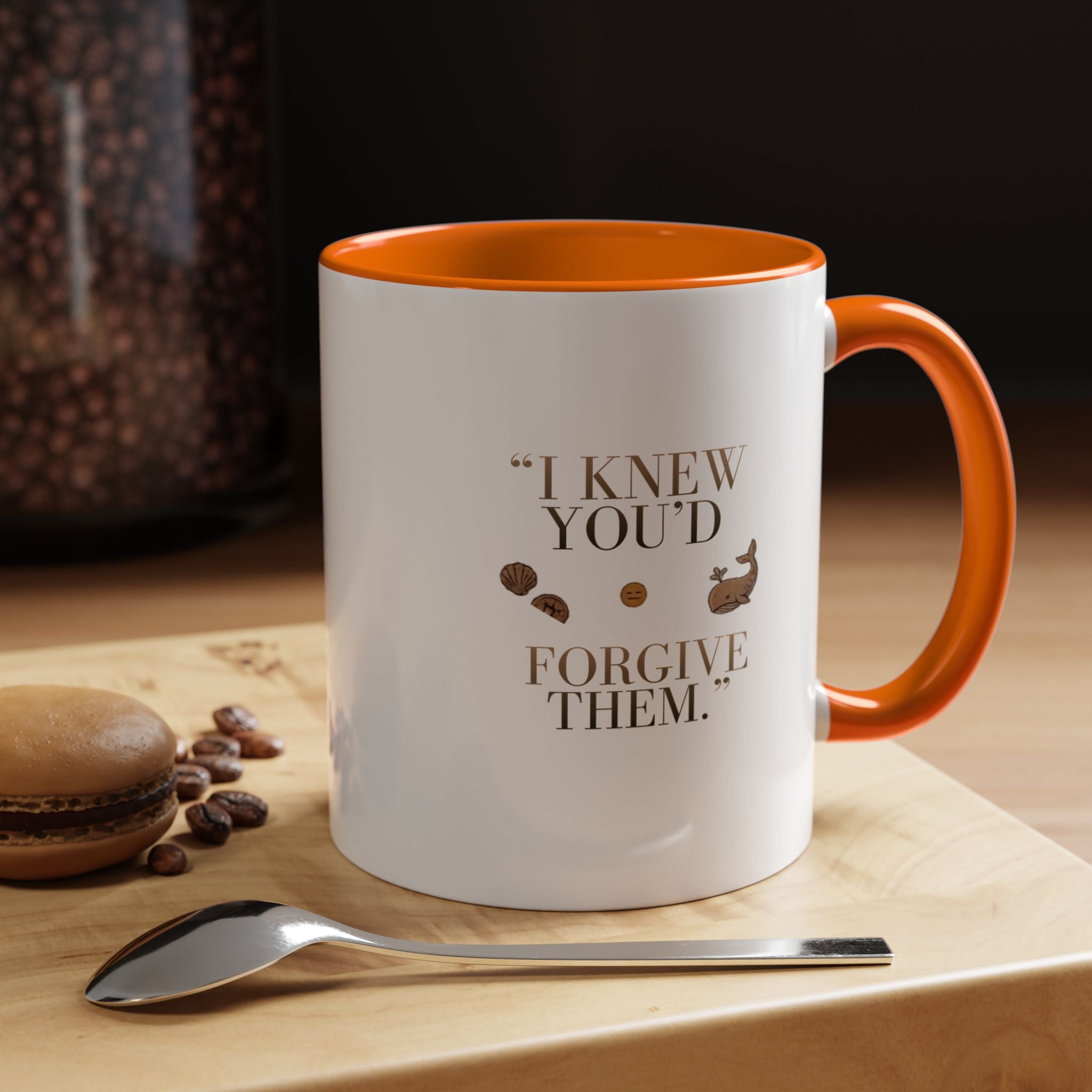 Team Jonah Chibi Bible Mug — 'I Knew You'd Forgive Them' Funny Christian Gift (11/15oz)
