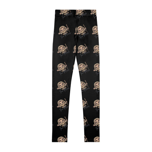 Kids Chibi Team Moses Leggings — Silly Biblical Character AOP