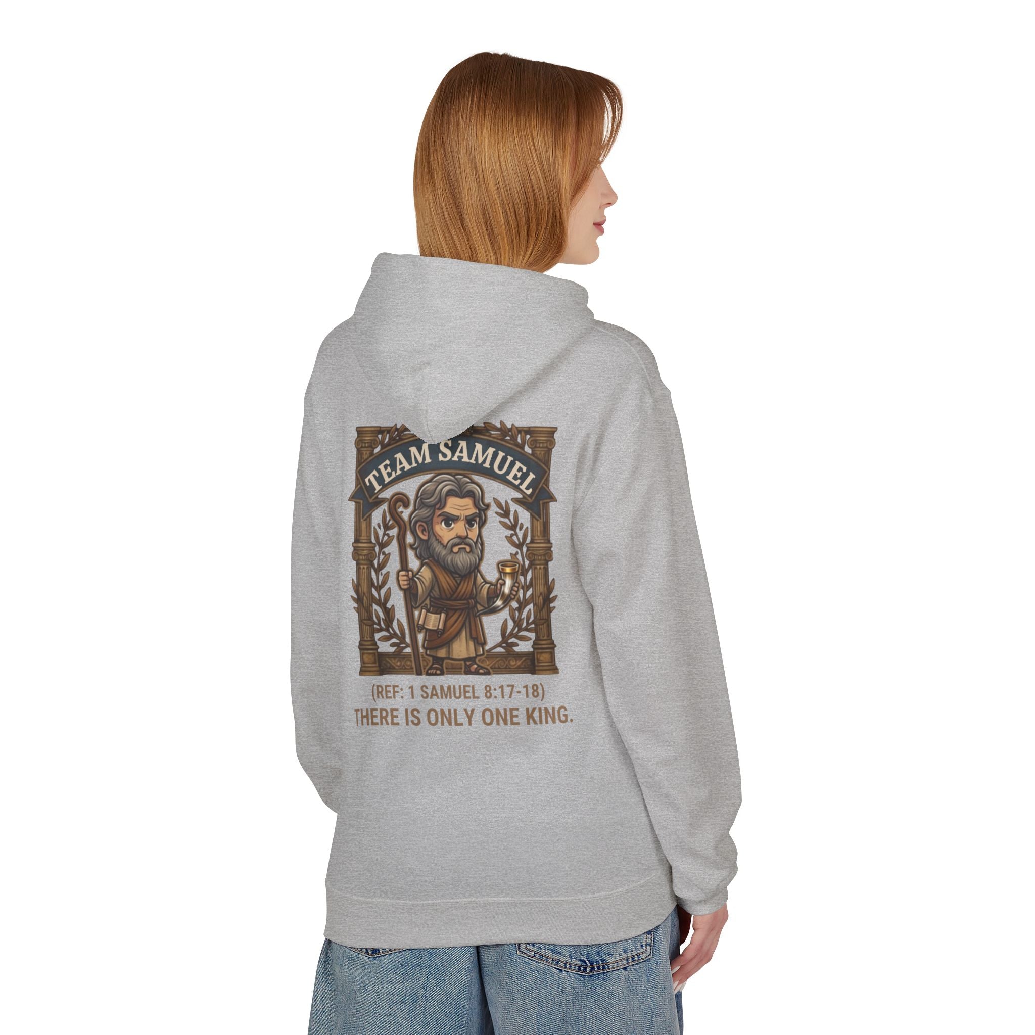Team Samuel 'Team Bible Hero - God is the Only King' Hoodie