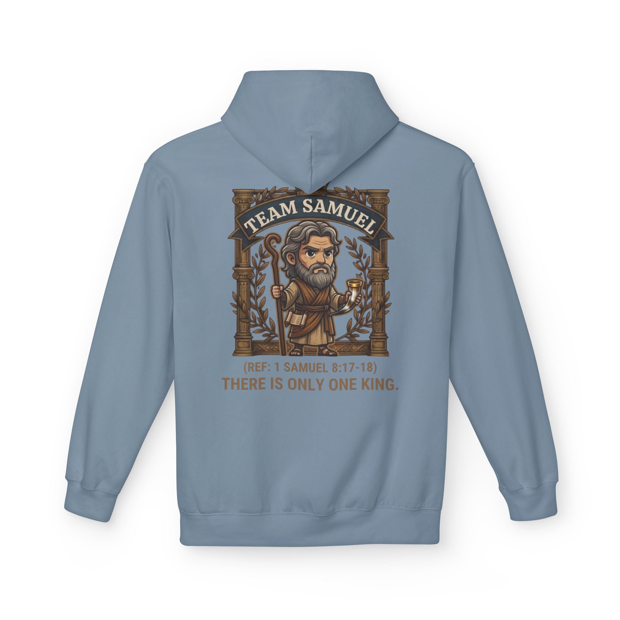 Team Samuel 'Team Bible Hero - God is the Only King' Hoodie