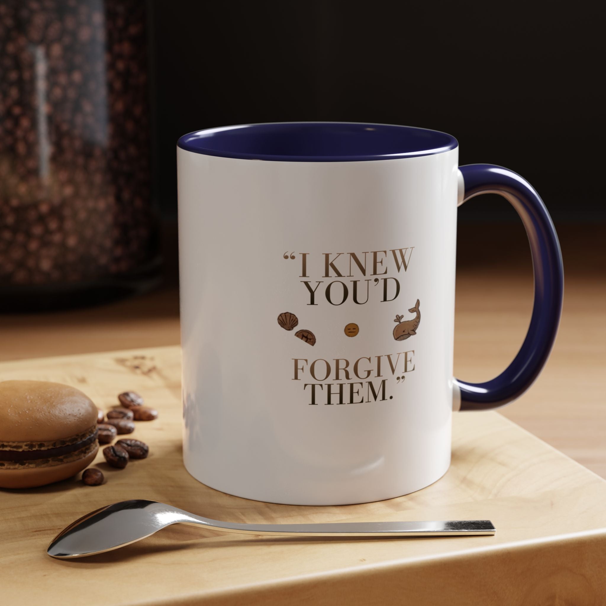 Team Jonah Chibi Bible Mug — 'I Knew You'd Forgive Them' Funny Christian Gift (11/15oz)