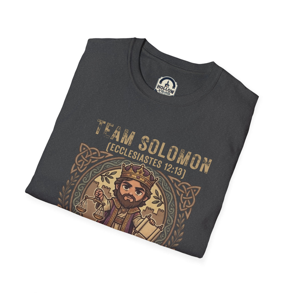 Team Solomon T-Shirt — "It Is Actually That Simple" (Ecclesiastes 12:13) Christian Tee