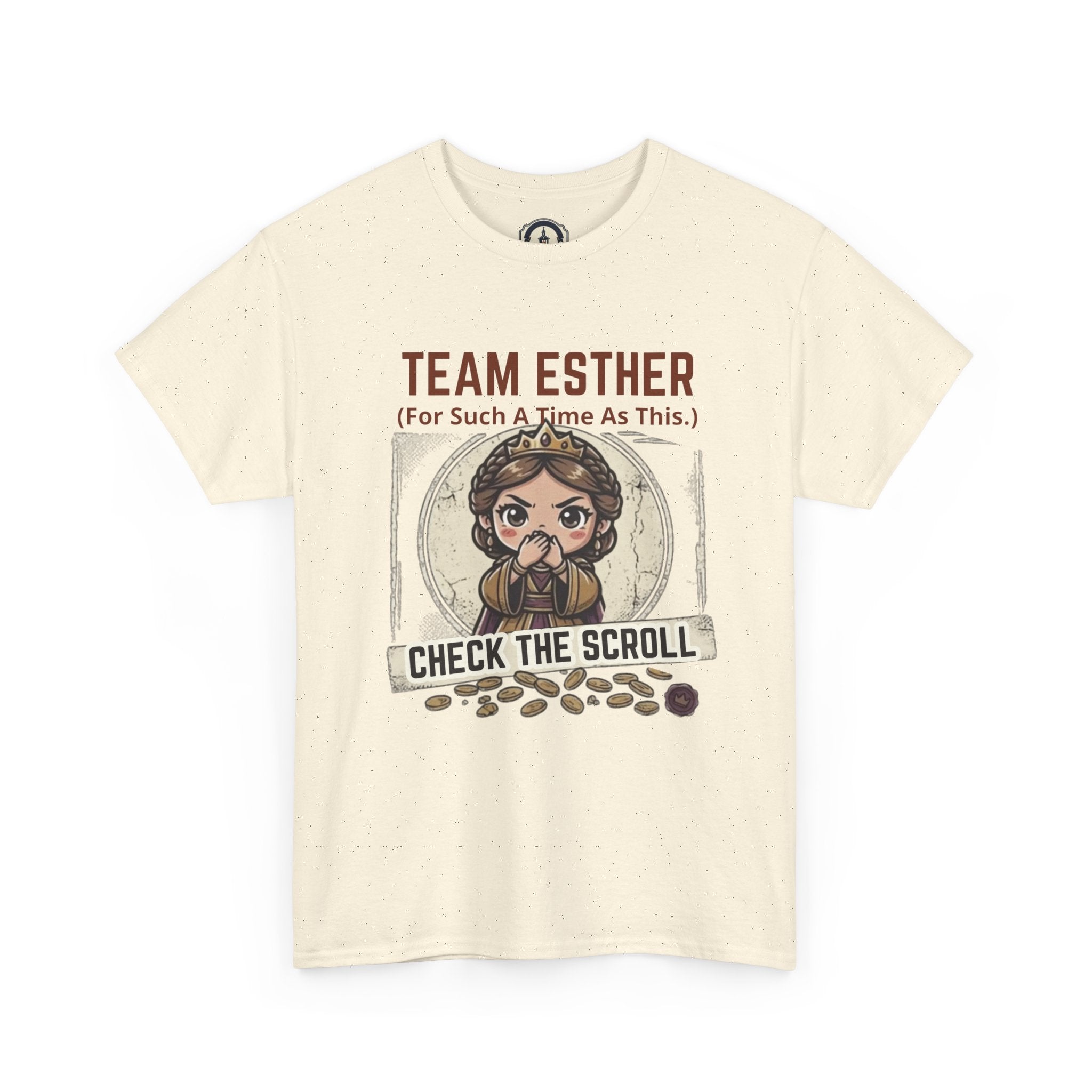 TEAM ESTHER // "Check the Scroll" Graphic Tee
