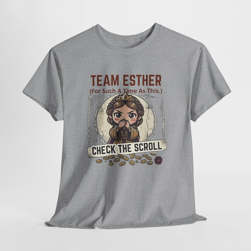 TEAM ESTHER // "Check the Scroll" Graphic Tee