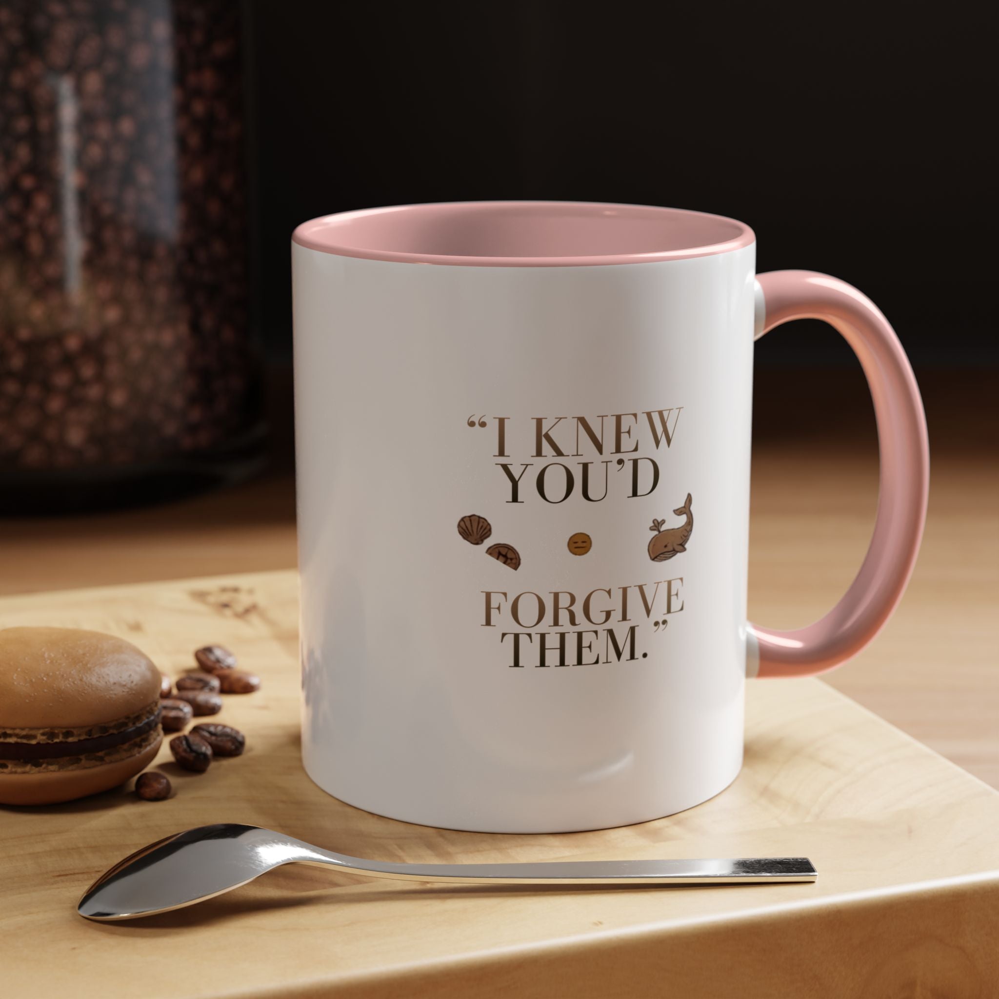 Team Jonah Chibi Bible Mug — 'I Knew You'd Forgive Them' Funny Christian Gift (11/15oz)