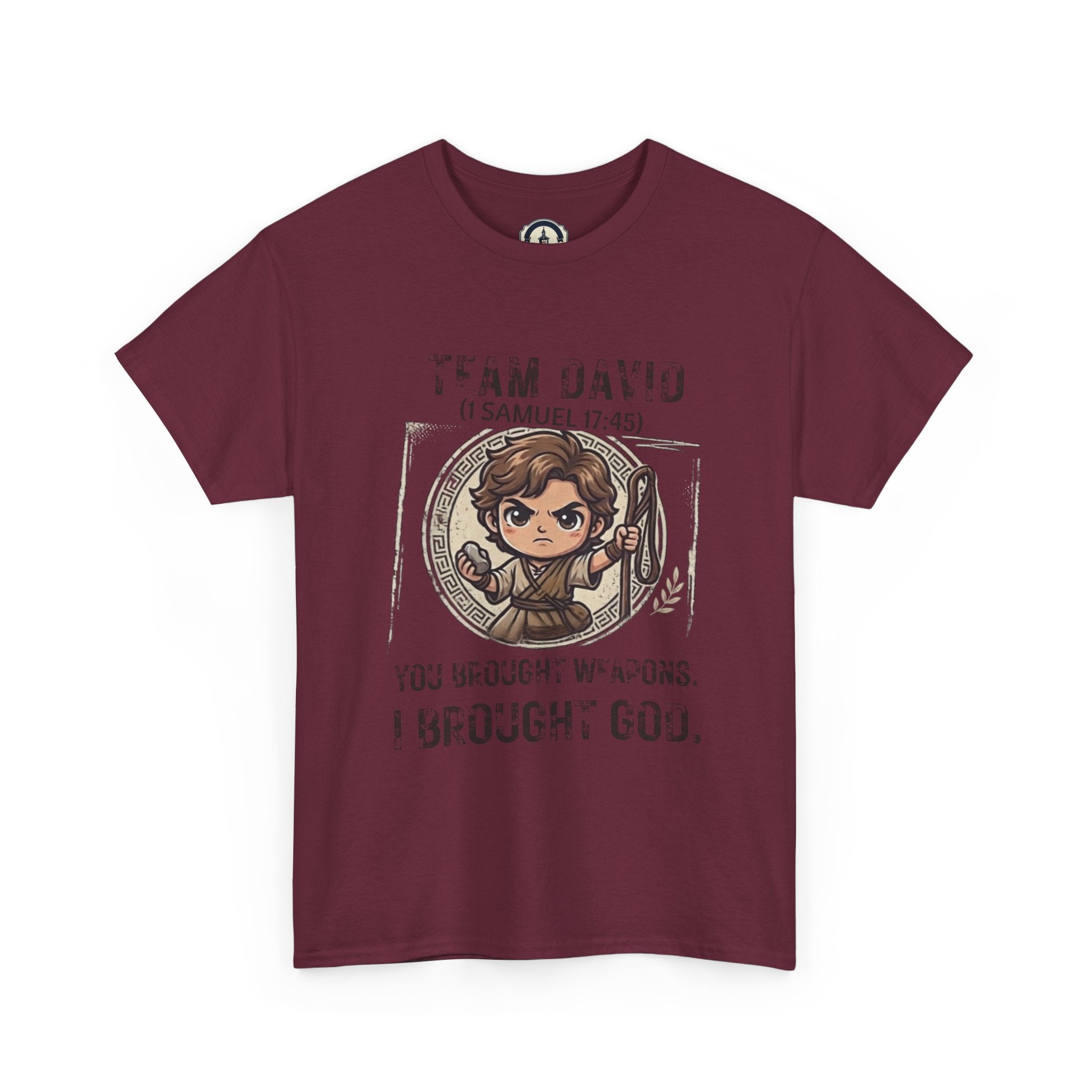 TEAM DAVID // "I Brought God" Underdog Graphic Tee