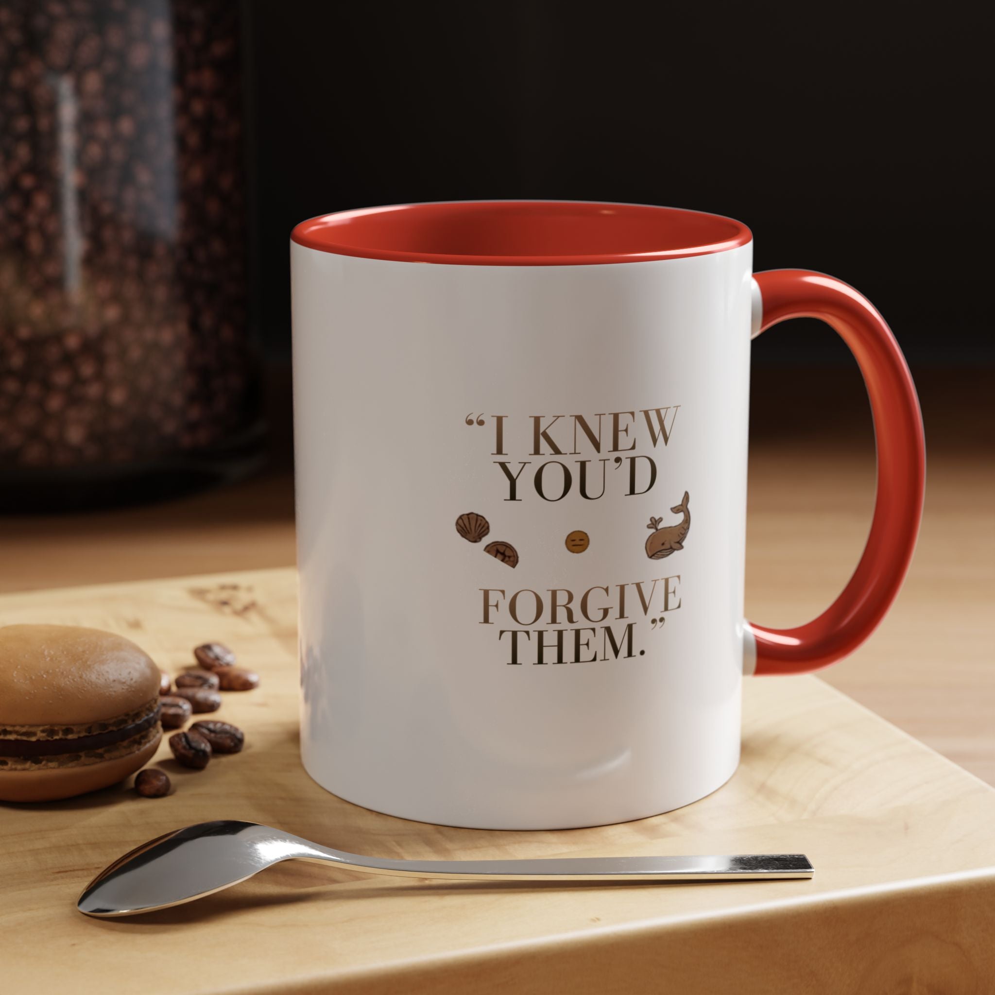 Team Jonah Chibi Bible Mug — 'I Knew You'd Forgive Them' Funny Christian Gift (11/15oz)