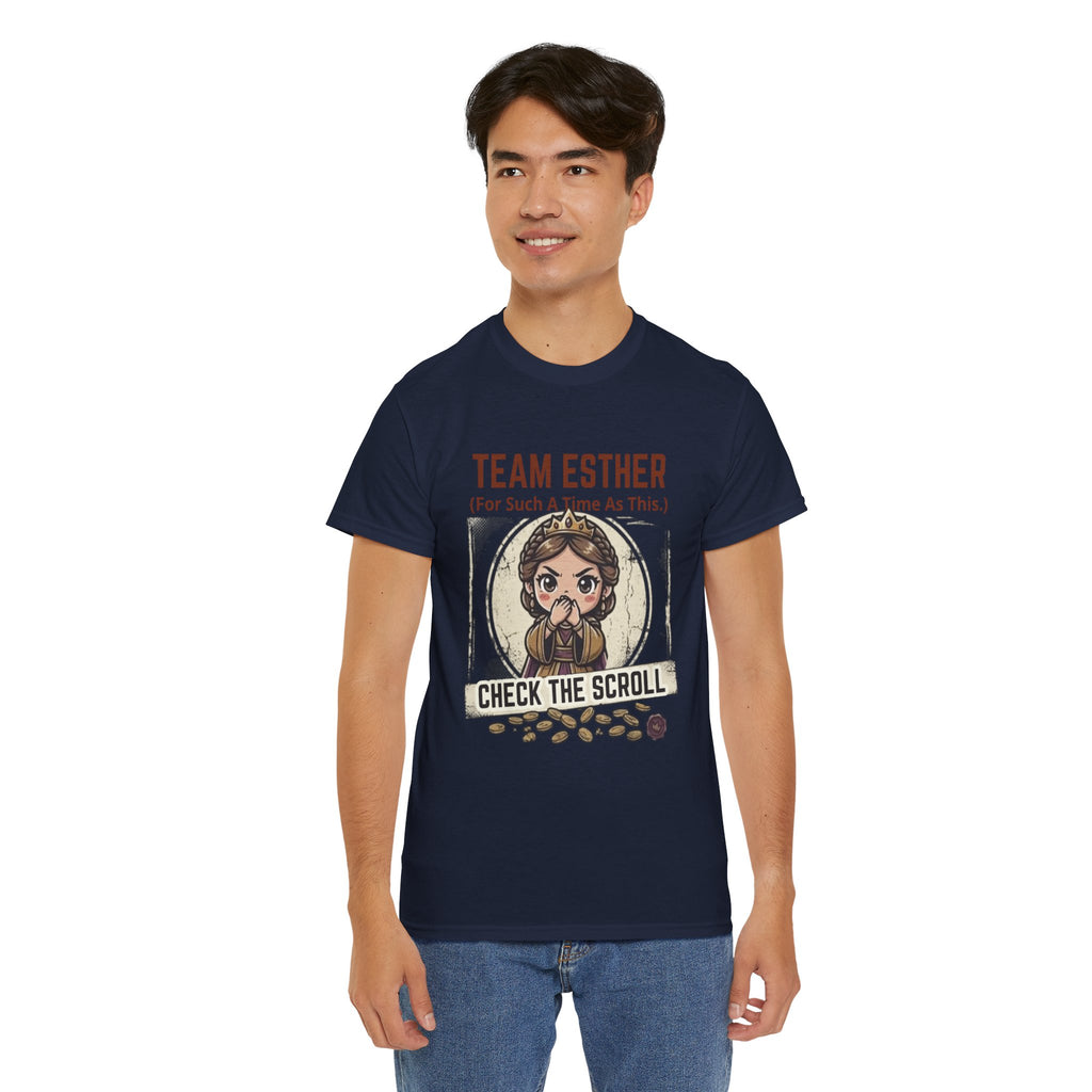 TEAM ESTHER // "Check the Scroll" Graphic Tee