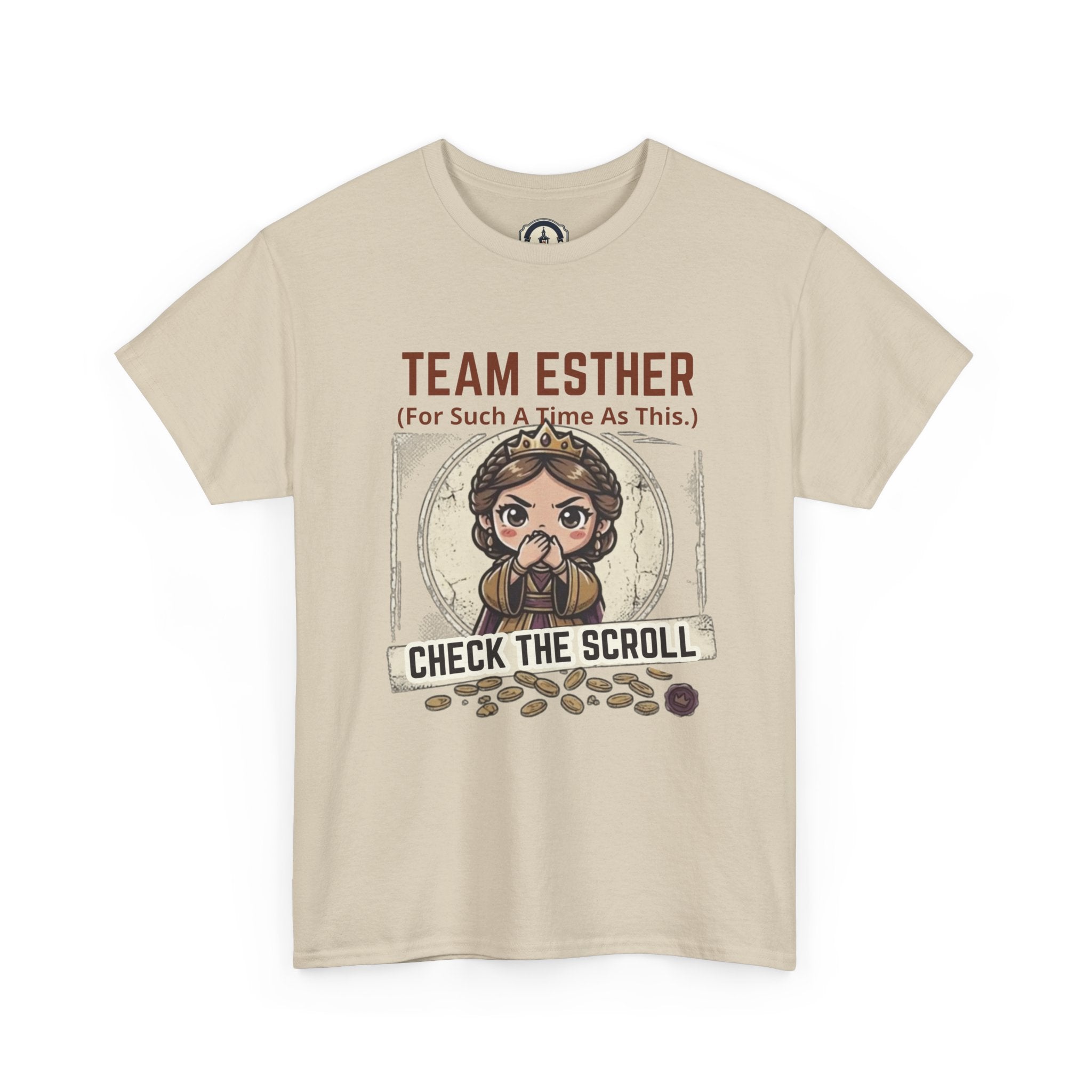 TEAM ESTHER // "Check the Scroll" Graphic Tee