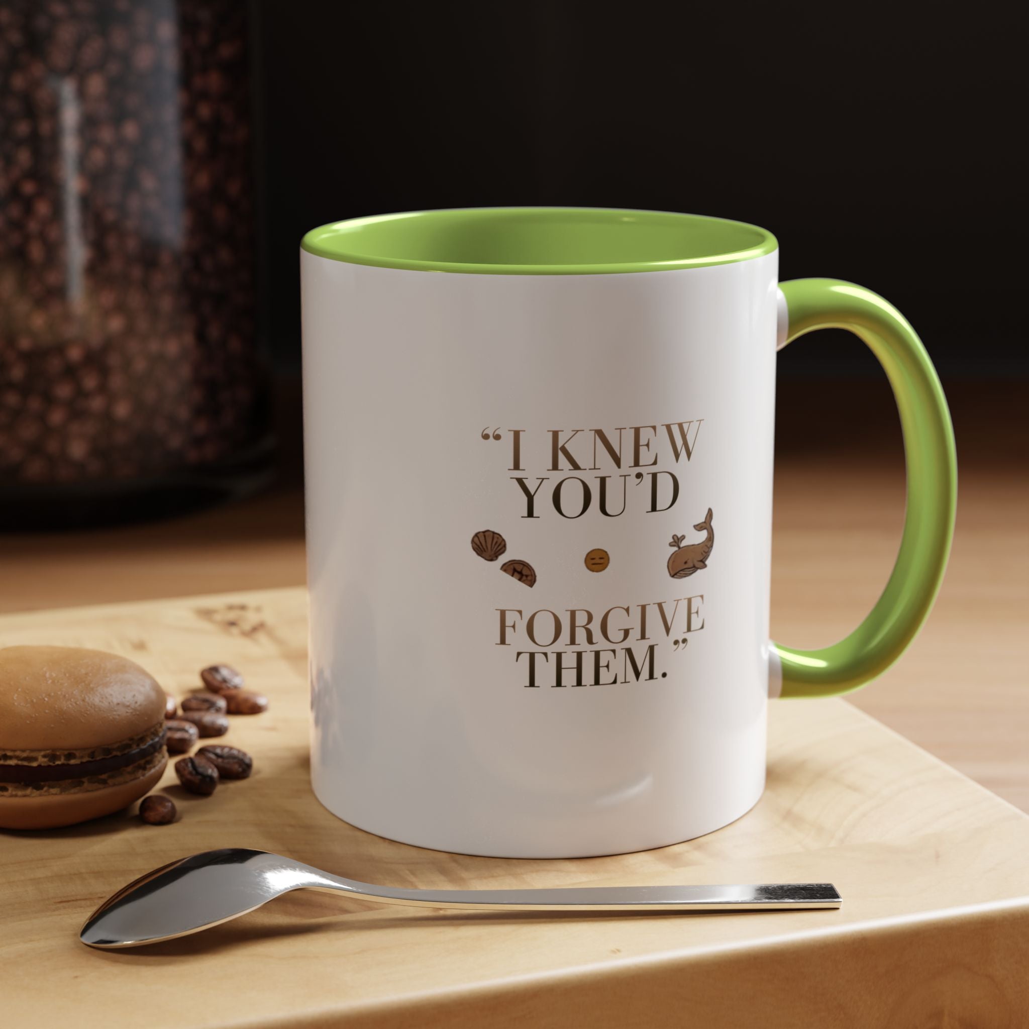 Team Jonah Chibi Bible Mug — 'I Knew You'd Forgive Them' Funny Christian Gift (11/15oz)