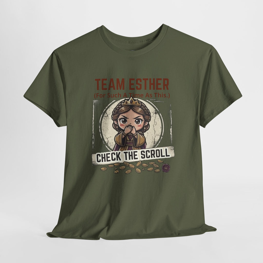 TEAM ESTHER // "Check the Scroll" Graphic Tee