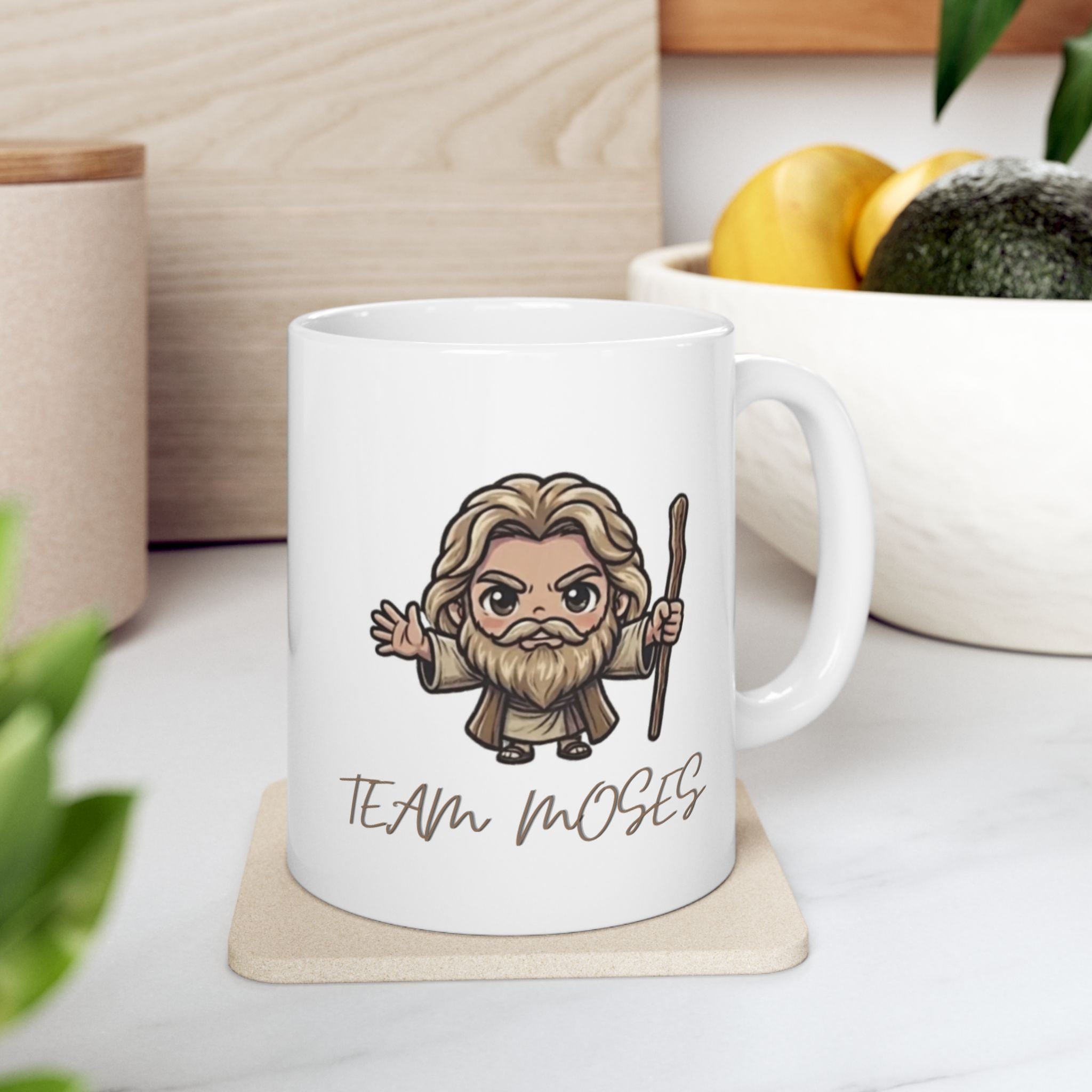 TEAM MOSES // "The Deliverer" – 11oz & 15oz Ceramic Mug