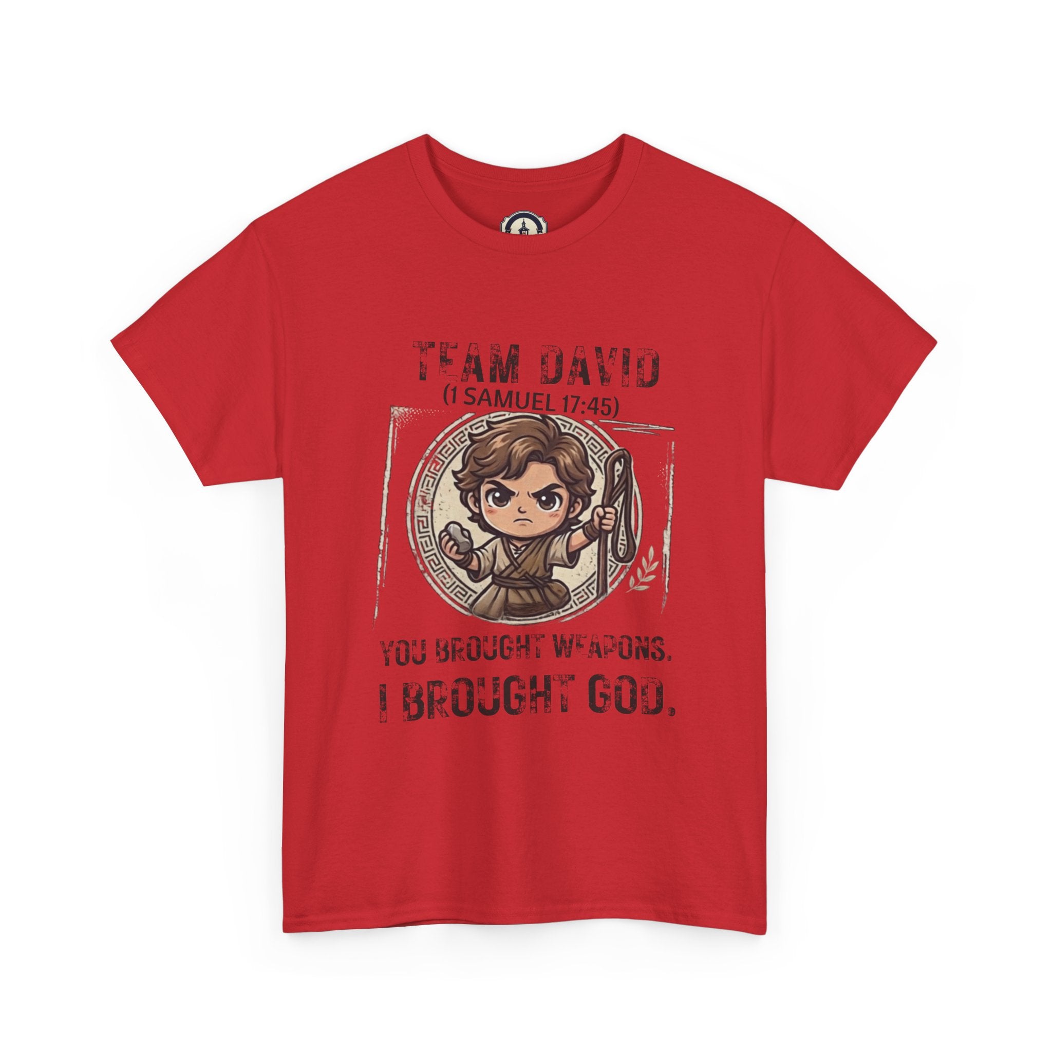TEAM DAVID // "I Brought God" Underdog Graphic Tee