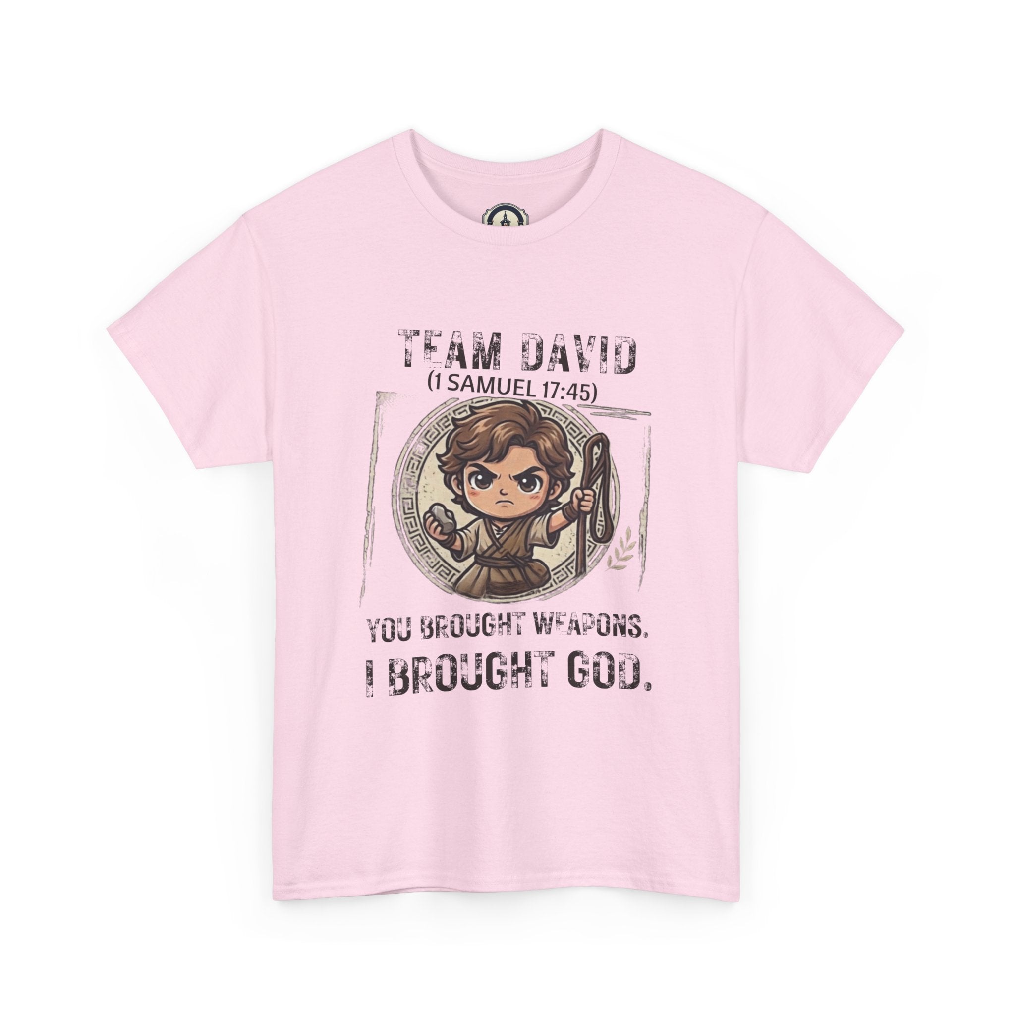 TEAM DAVID // "I Brought God" Underdog Graphic Tee