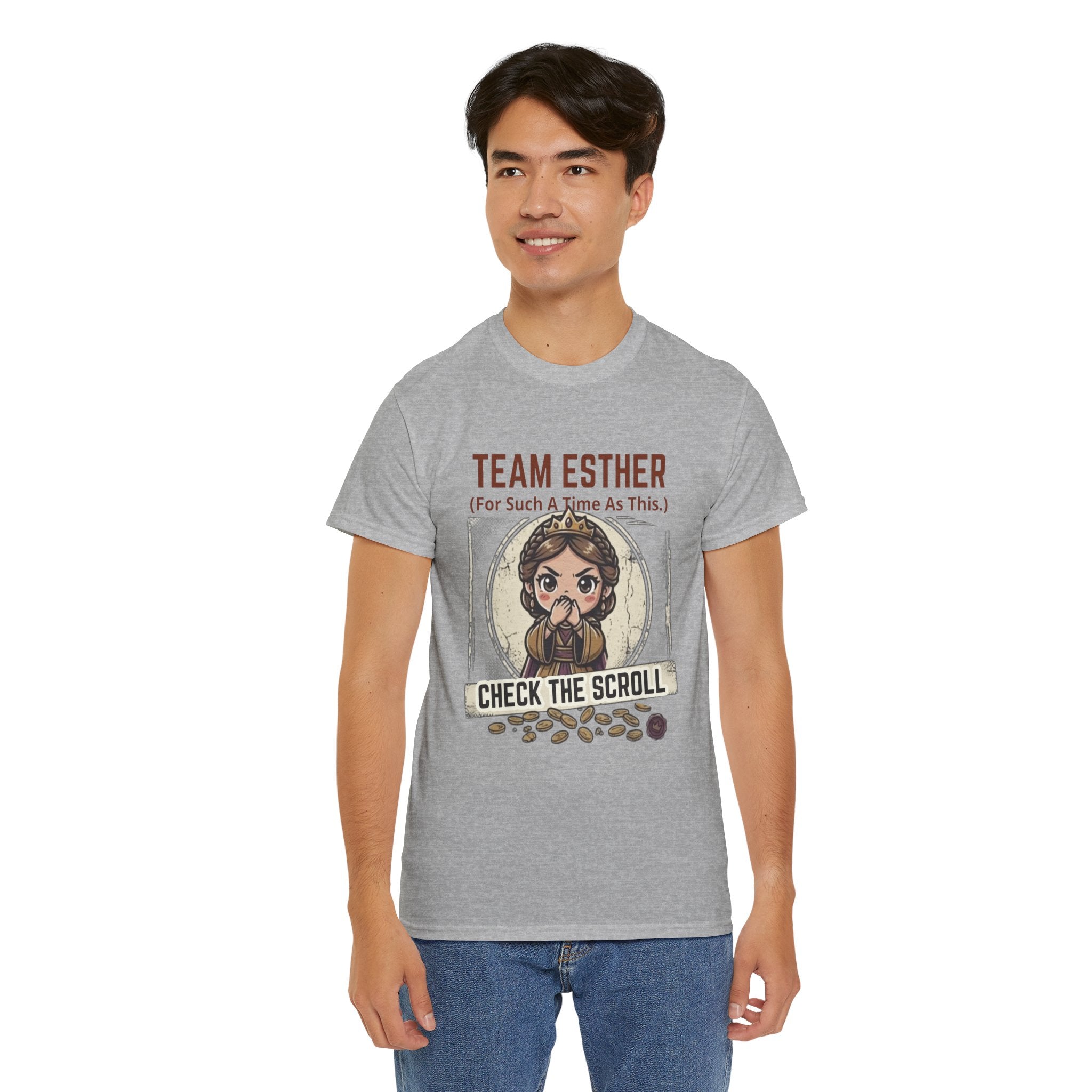 TEAM ESTHER // "Check the Scroll" Graphic Tee