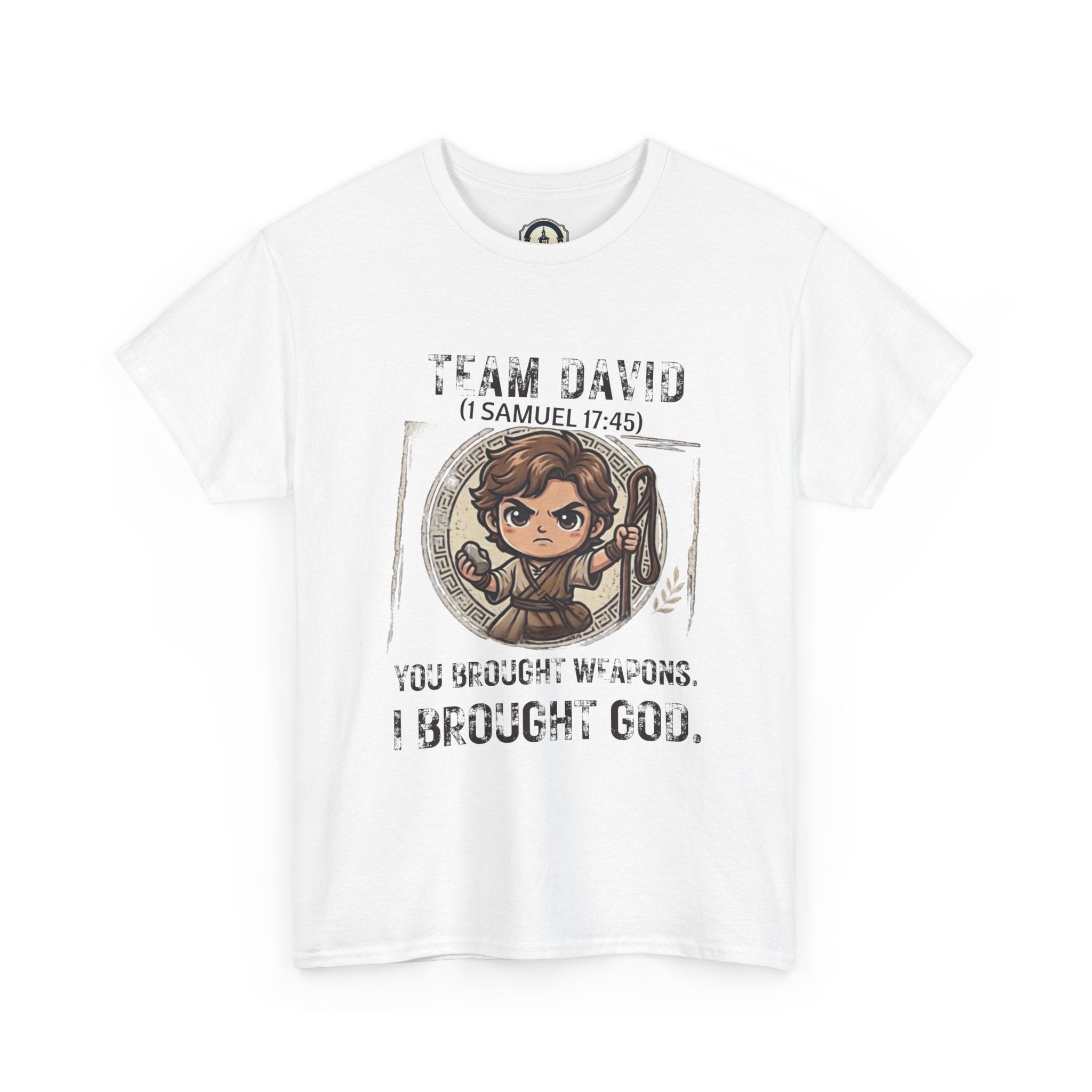 TEAM DAVID // "I Brought God" Underdog Graphic Tee