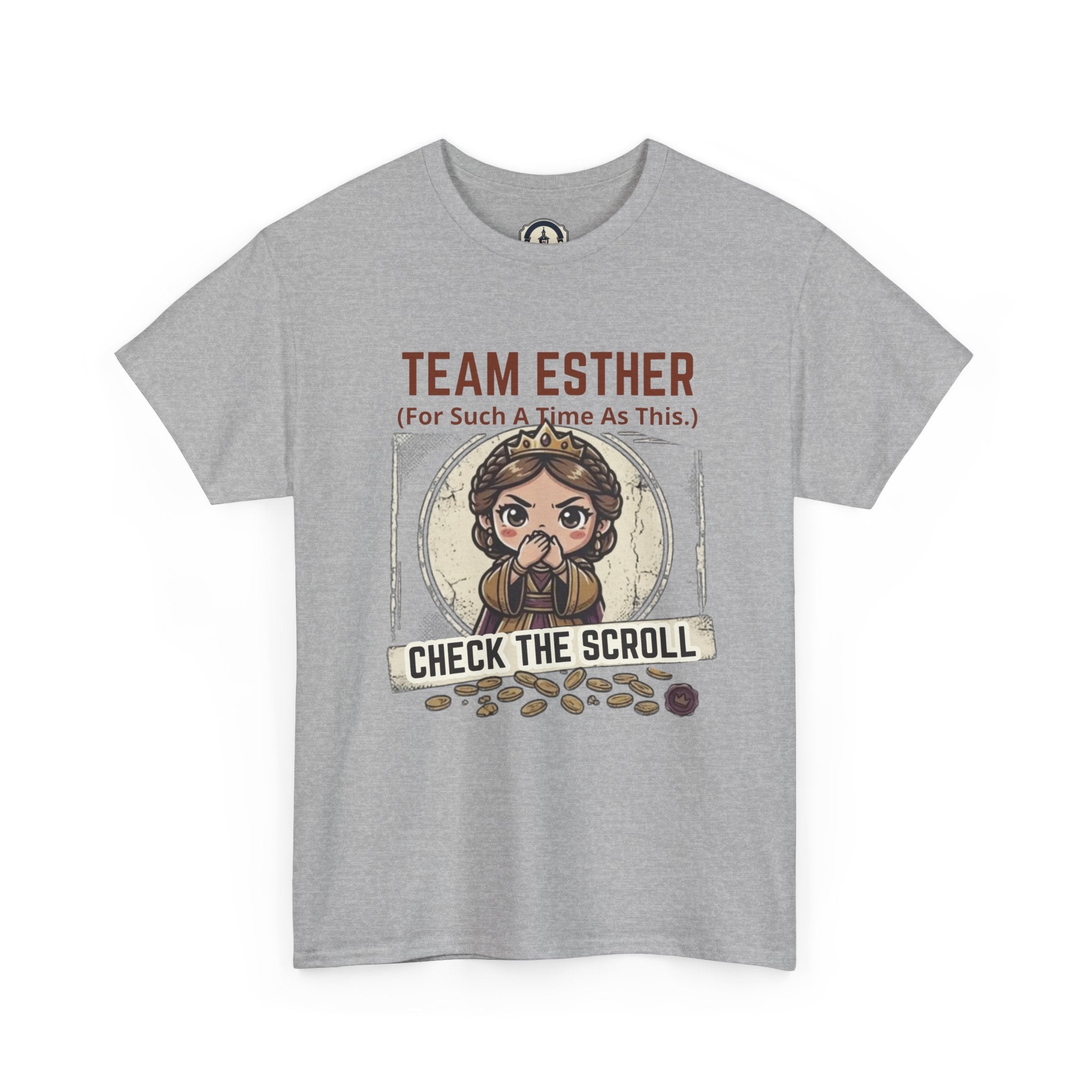 TEAM ESTHER // "Check the Scroll" Graphic Tee