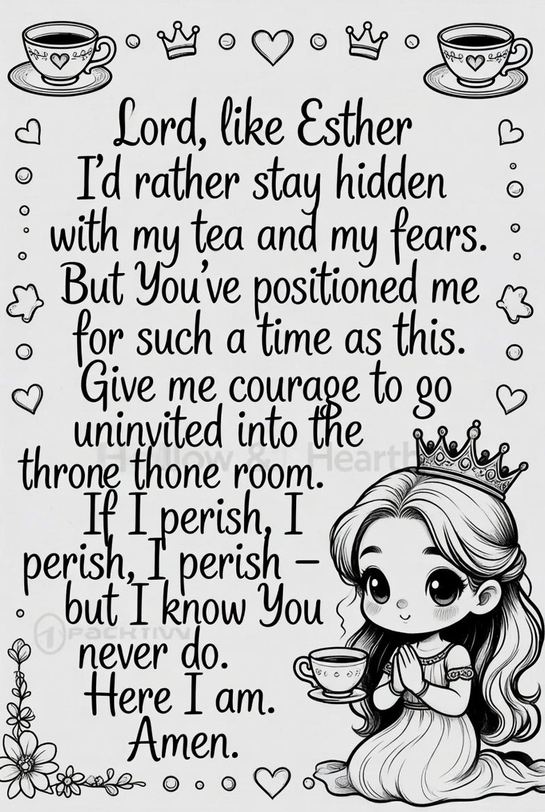Team Esther Chibi Bible Study – 6 Week Printable PDF | Christian Women & Family